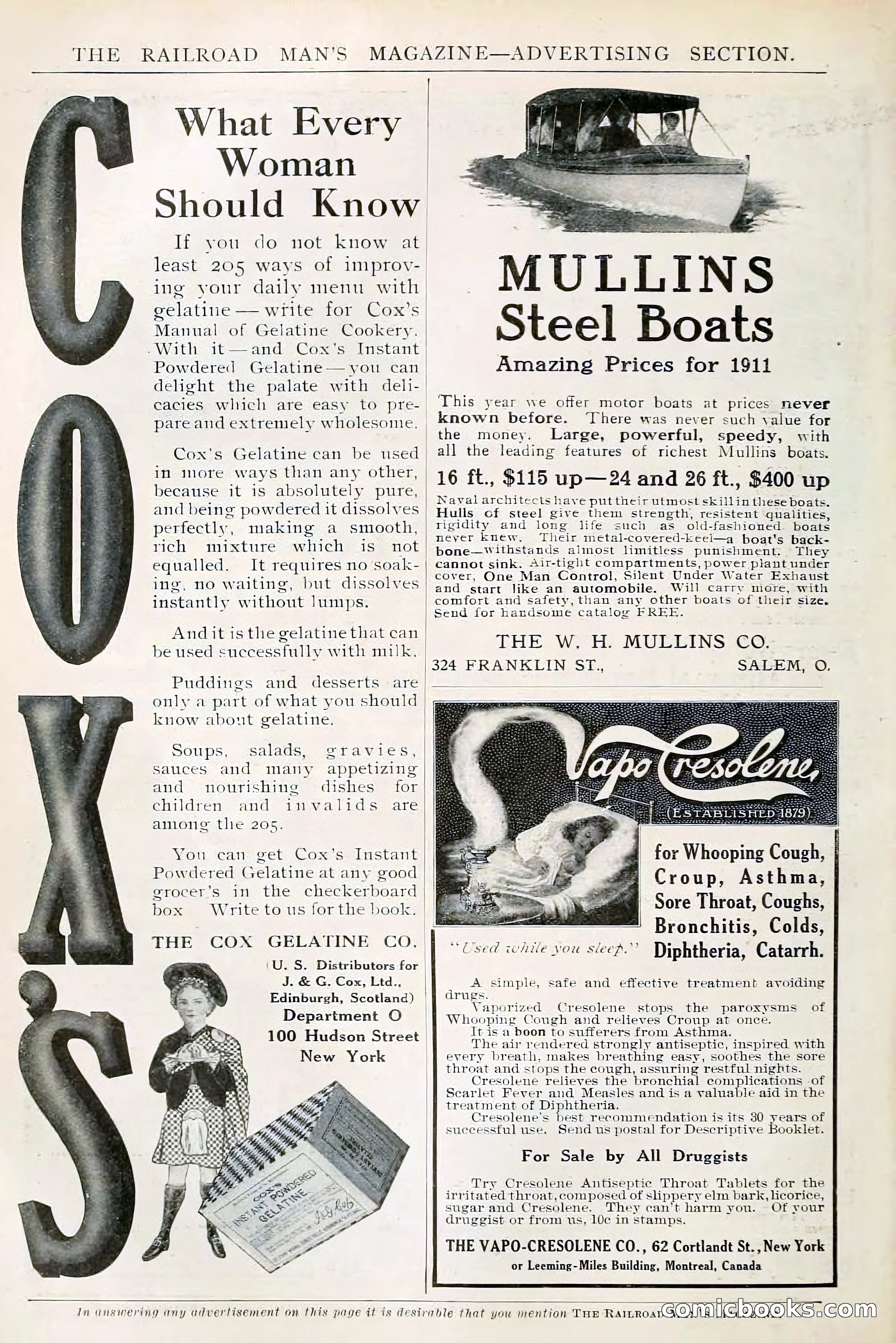 The Railroad Man's Magazine, March 1911 — page 220 of 230