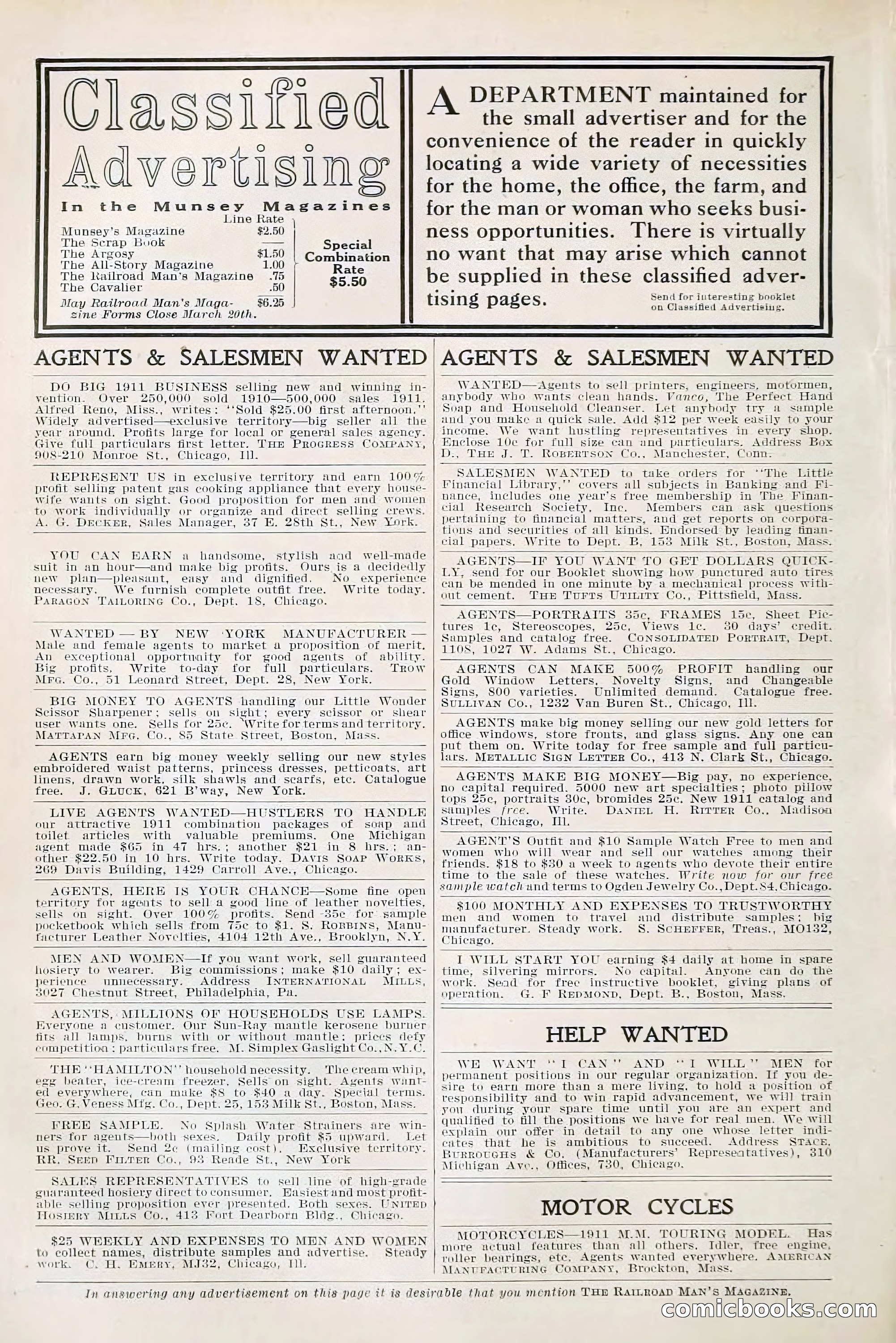 The Railroad Man's Magazine, April 1911 — page 6 of 228