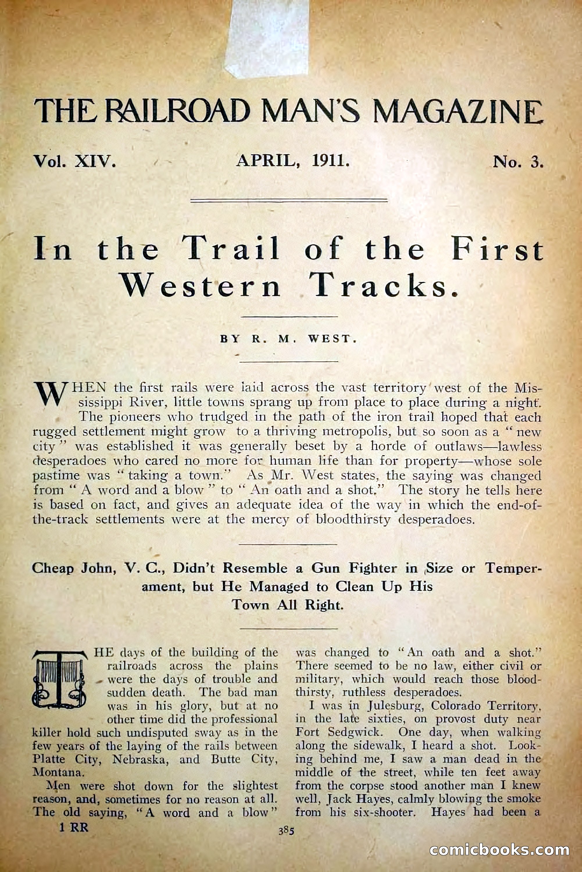 The Railroad Man's Magazine, April 1911 — page 11 of 228