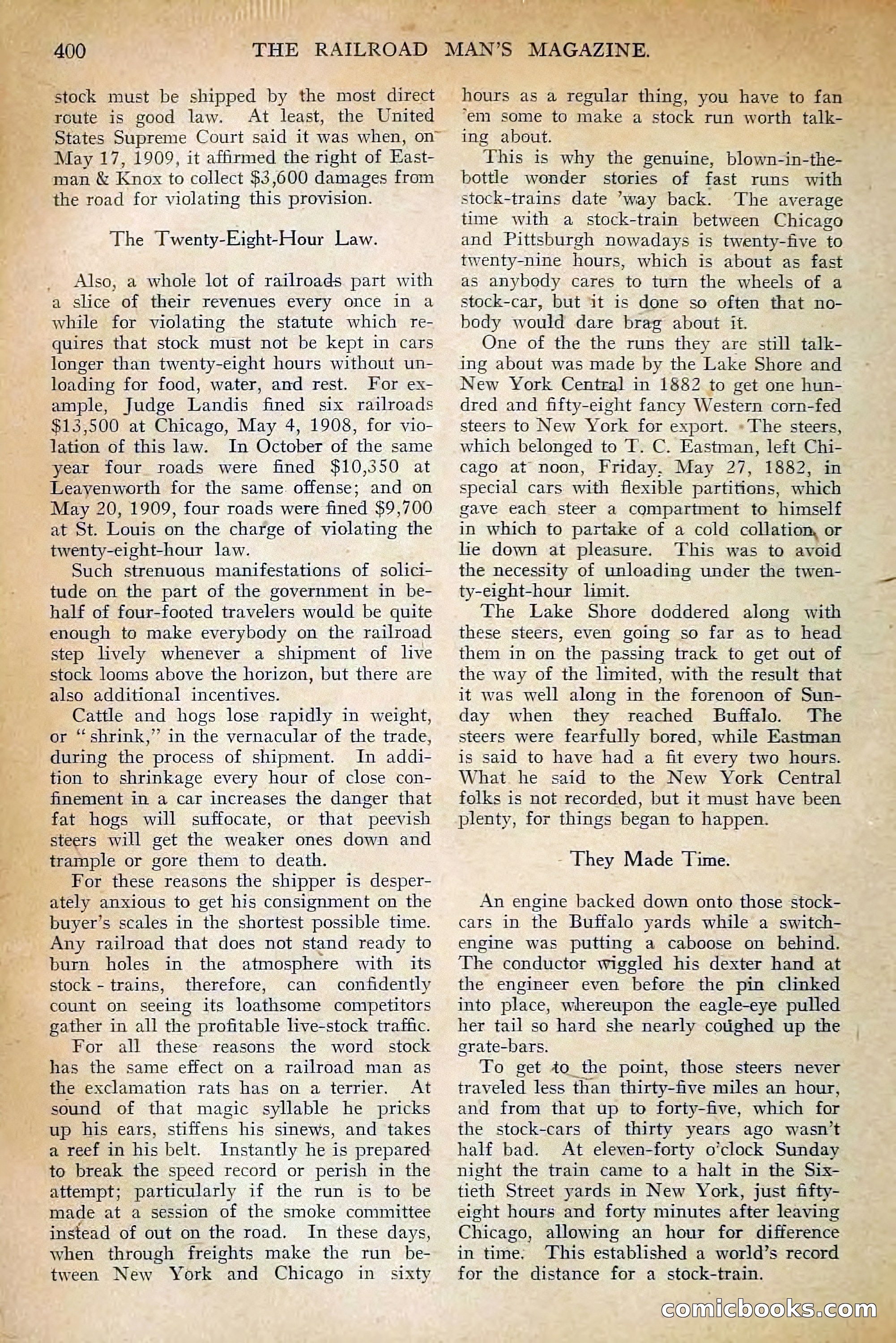 The Railroad Man's Magazine, April 1911 — page 26 of 228