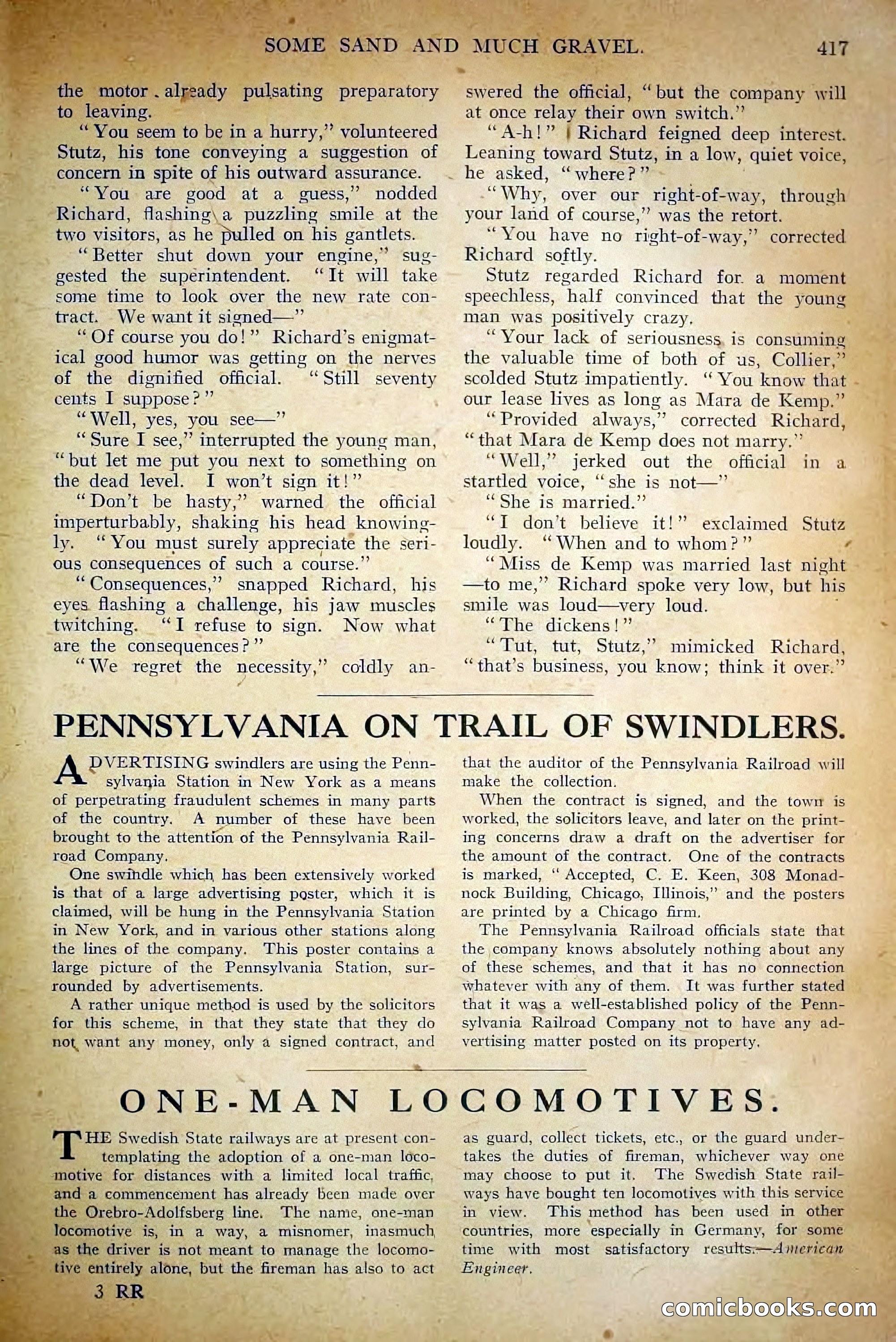 The Railroad Man's Magazine, April 1911 — page 43 of 228