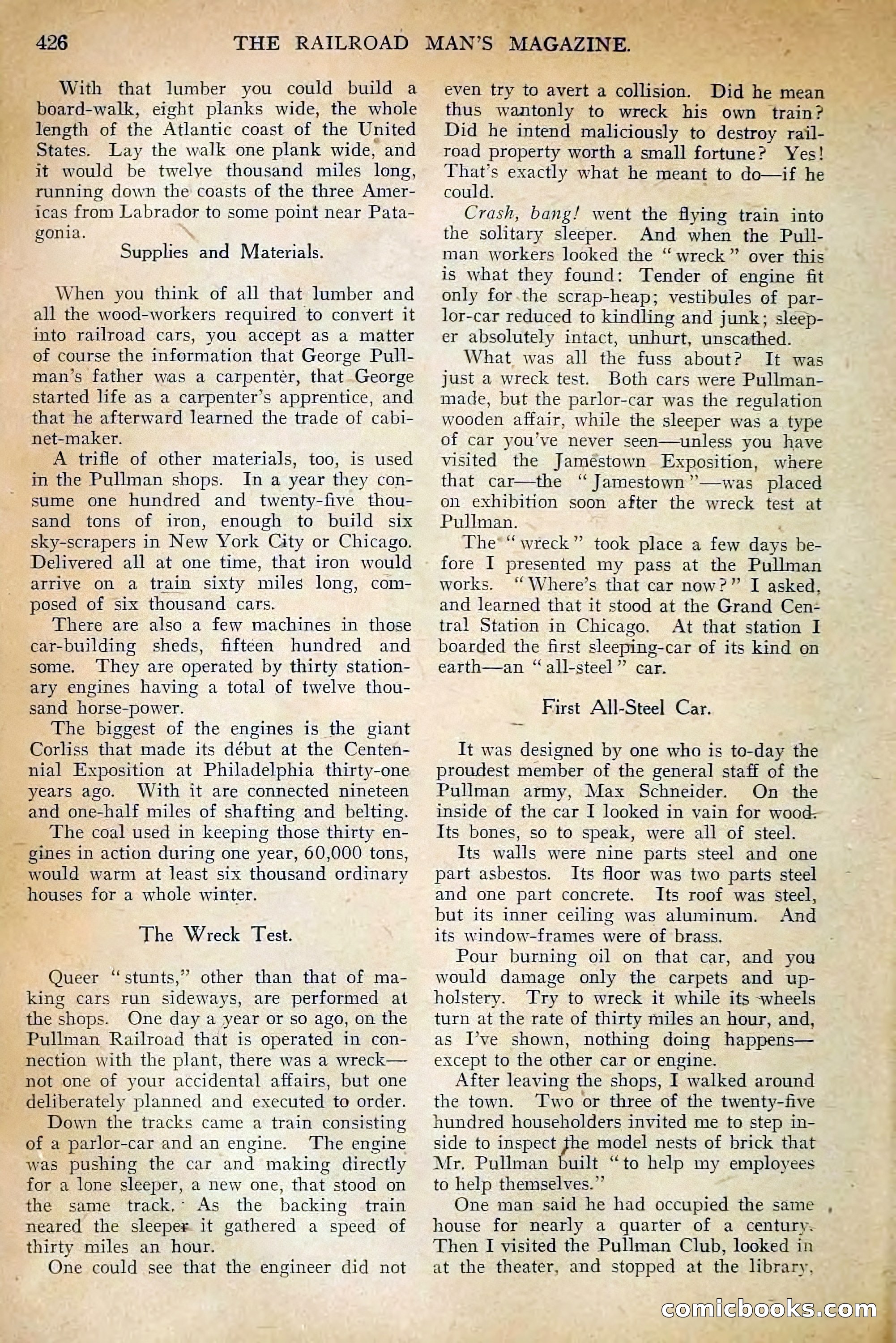 The Railroad Man's Magazine, April 1911 — page 52 of 228