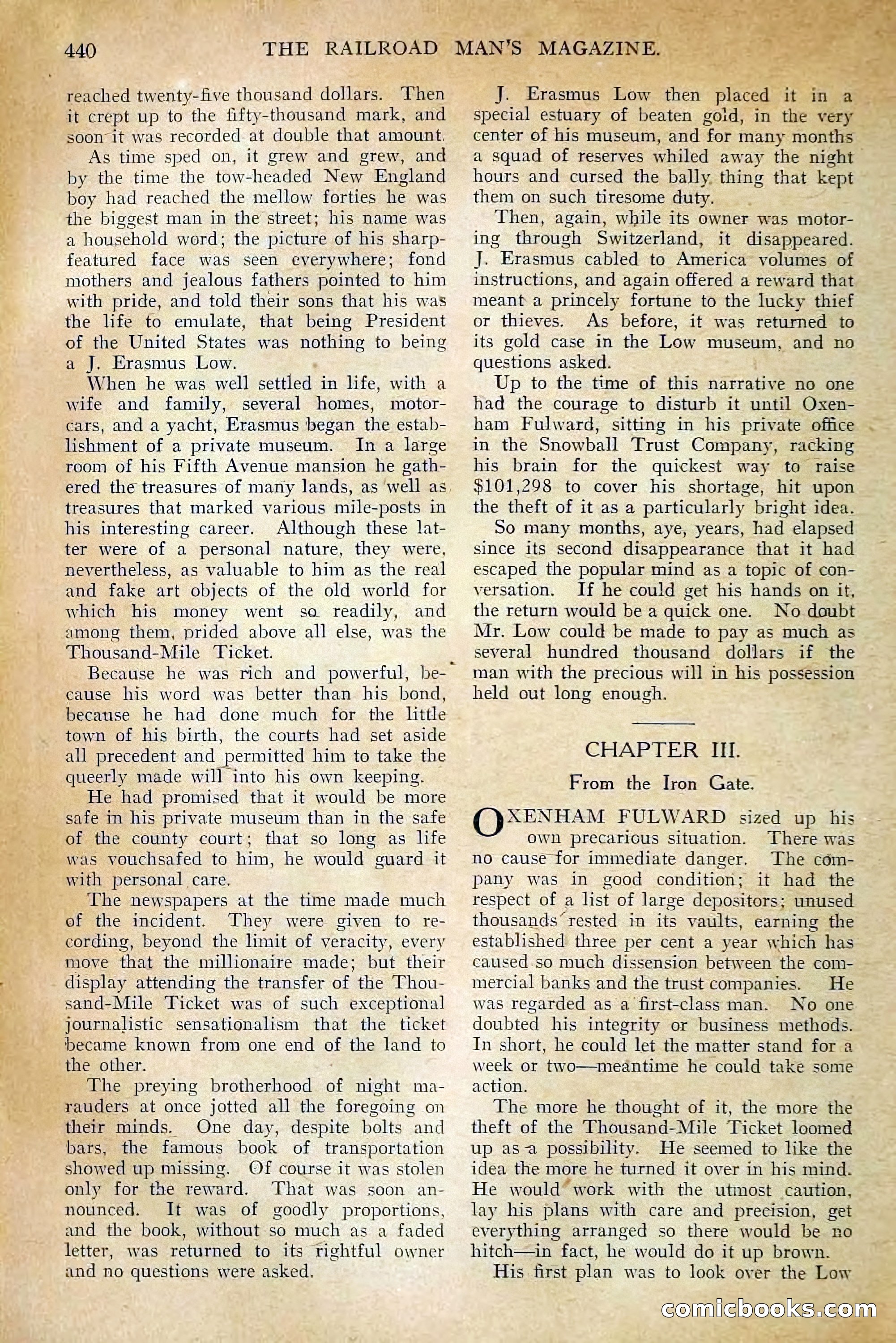 The Railroad Man's Magazine, April 1911 — page 66 of 228