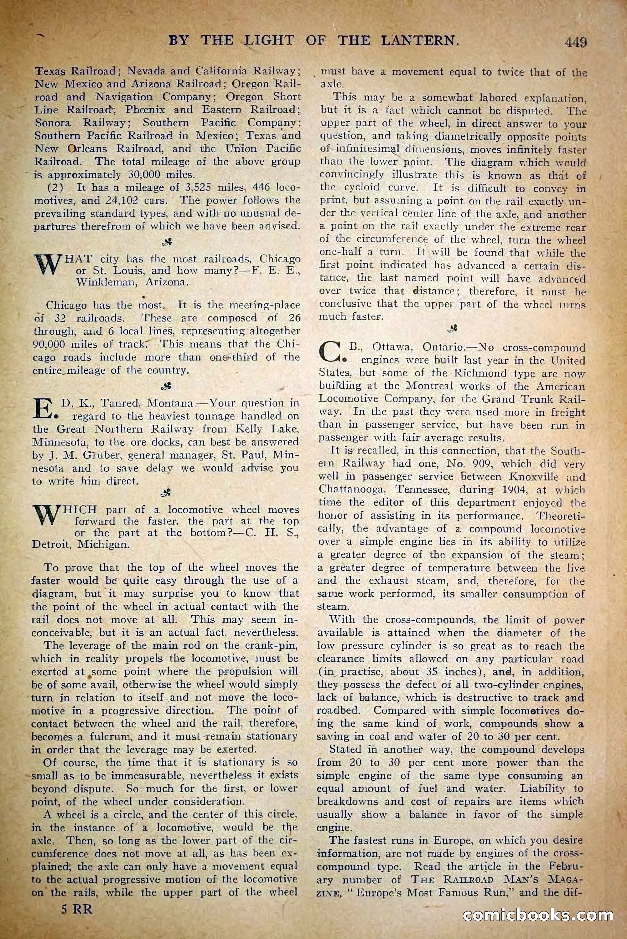 The Railroad Man's Magazine, April 1911 — page 75 of 228