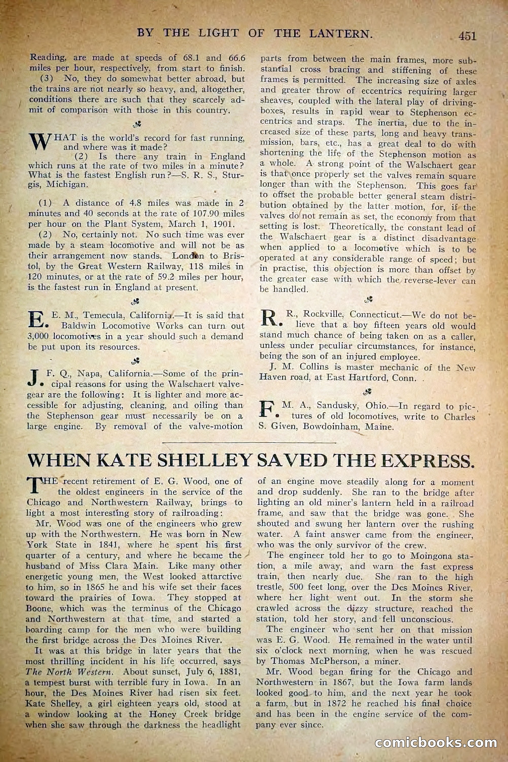 The Railroad Man's Magazine, April 1911 — page 77 of 228