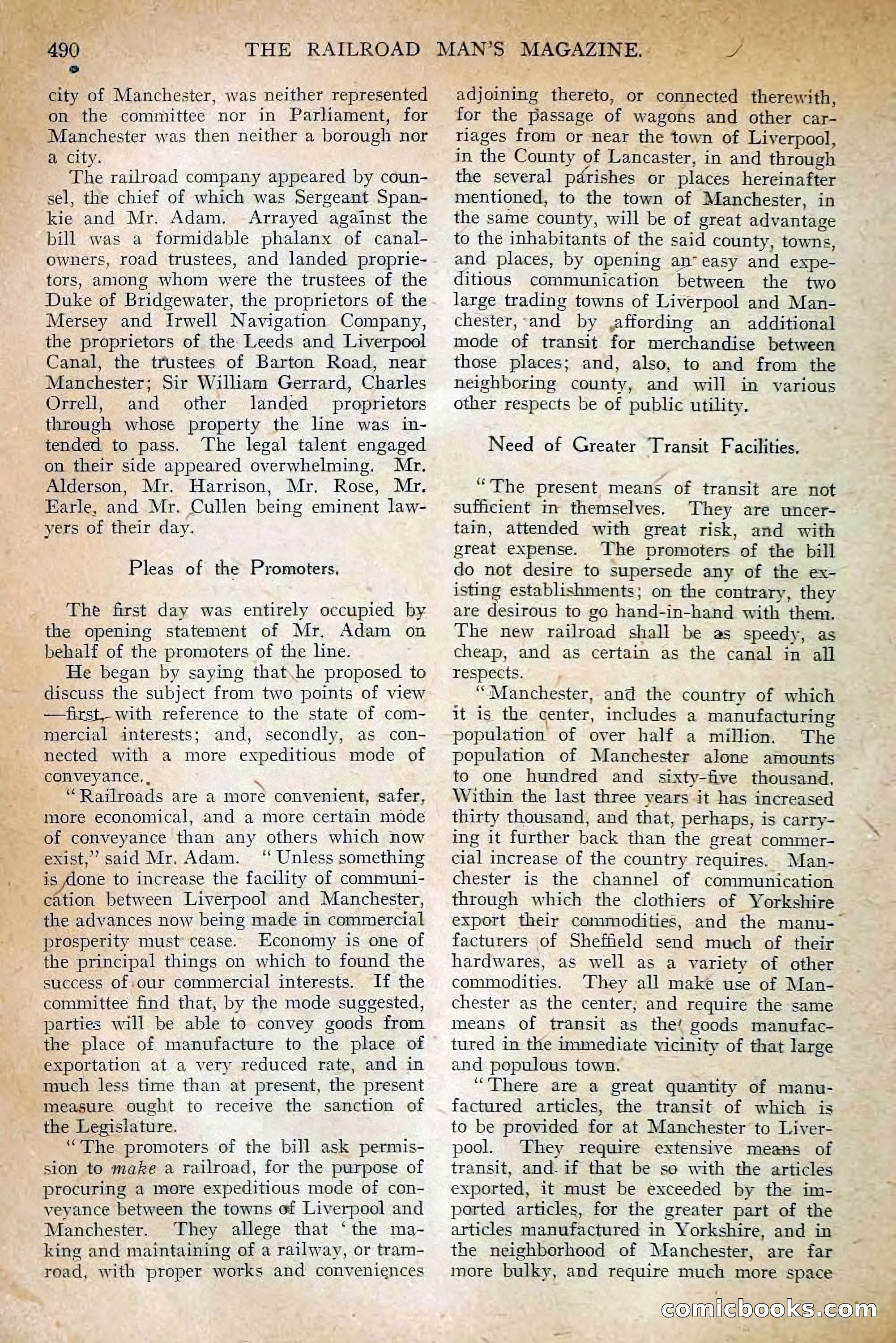 The Railroad Man's Magazine, April 1911 — page 116 of 228