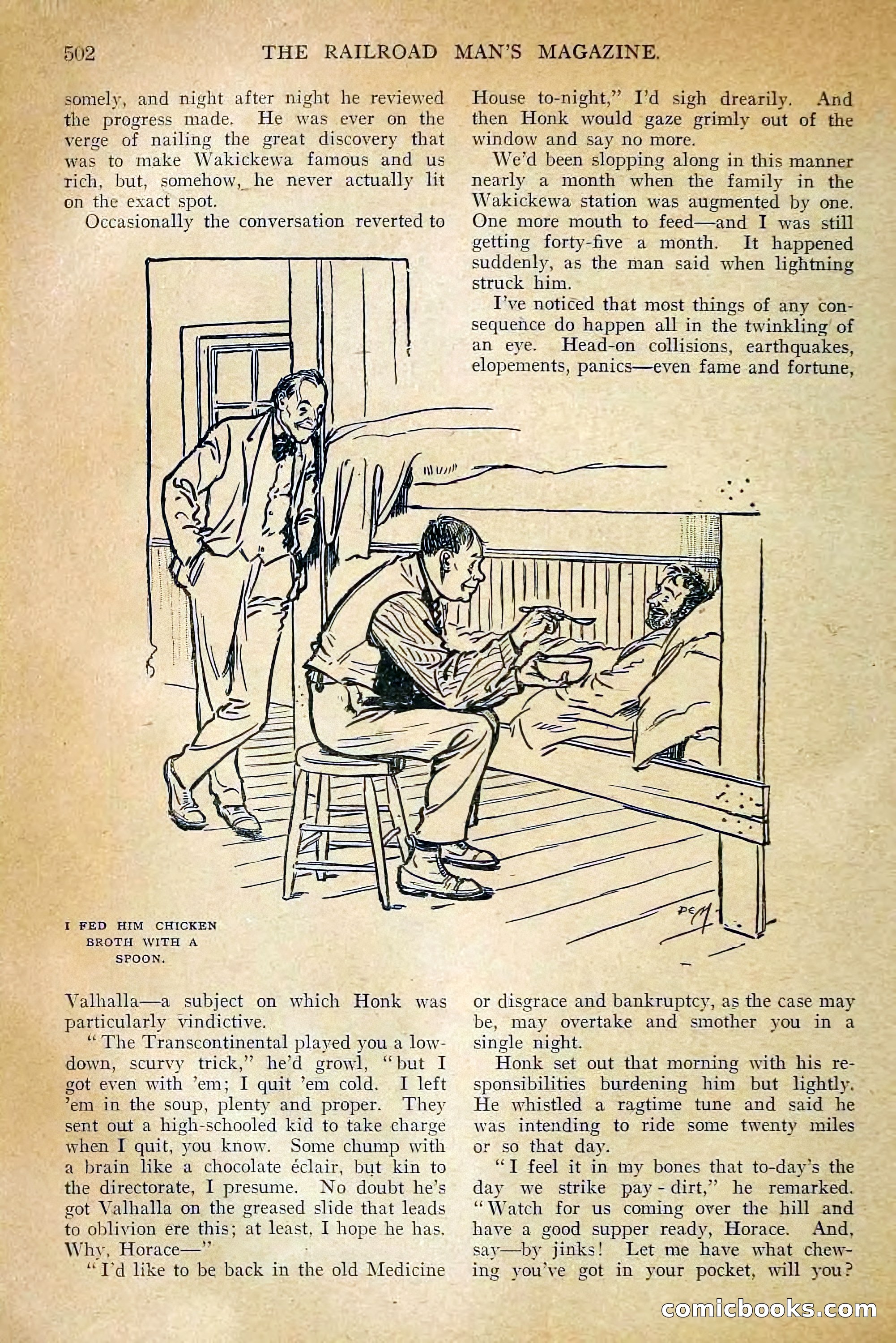 The Railroad Man's Magazine, April 1911 — page 128 of 228
