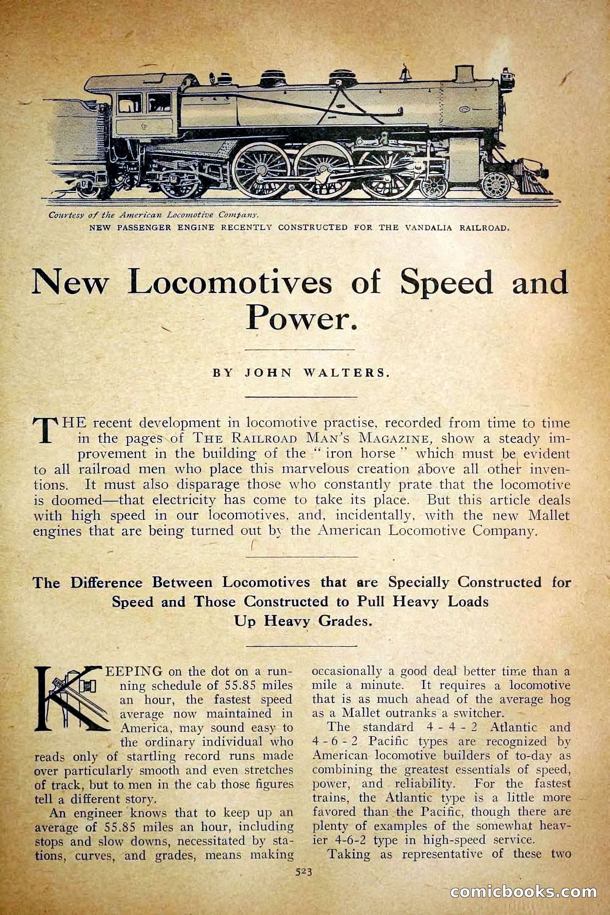 The Railroad Man's Magazine, April 1911 — page 149 of 228