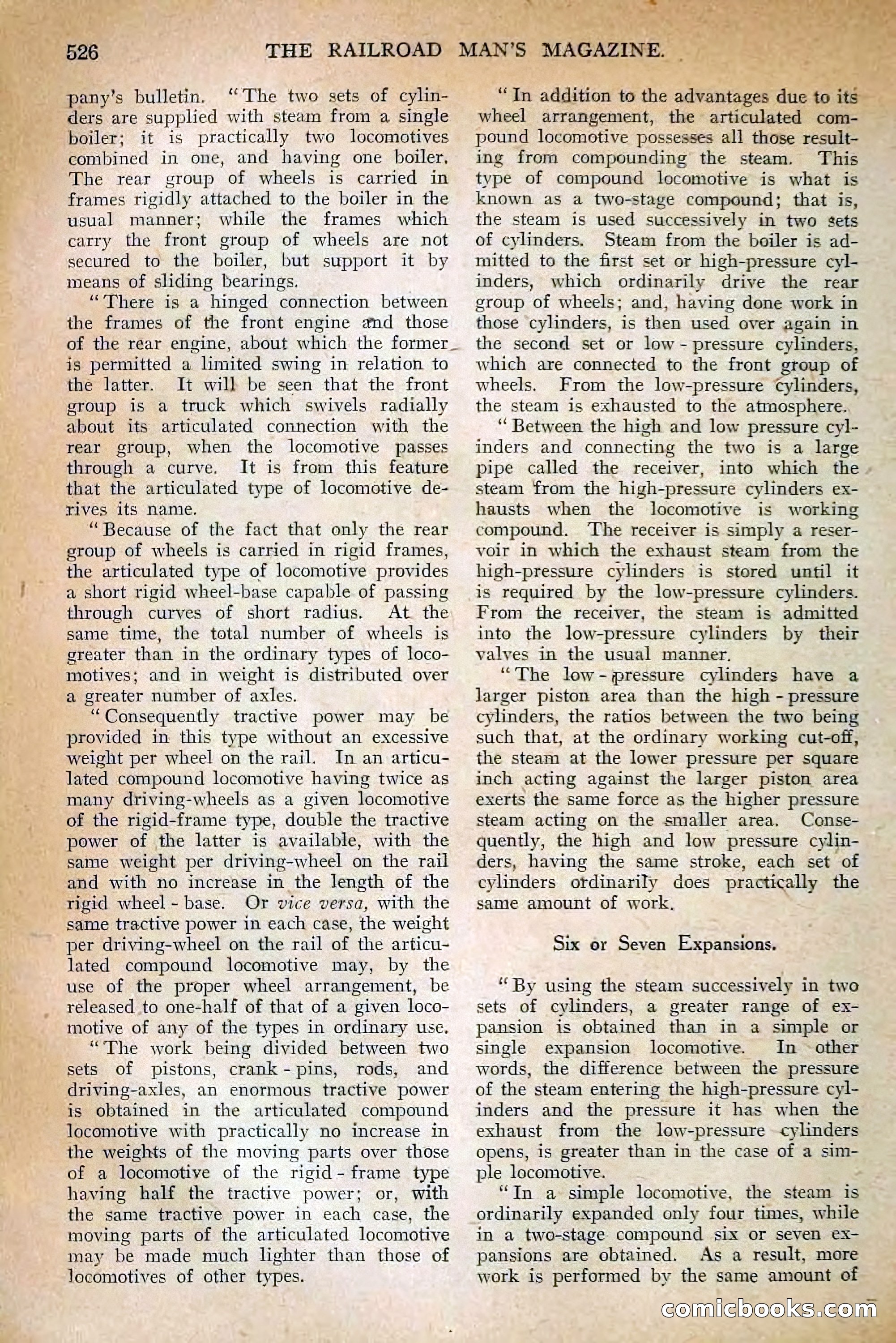 The Railroad Man's Magazine, April 1911 — page 152 of 228
