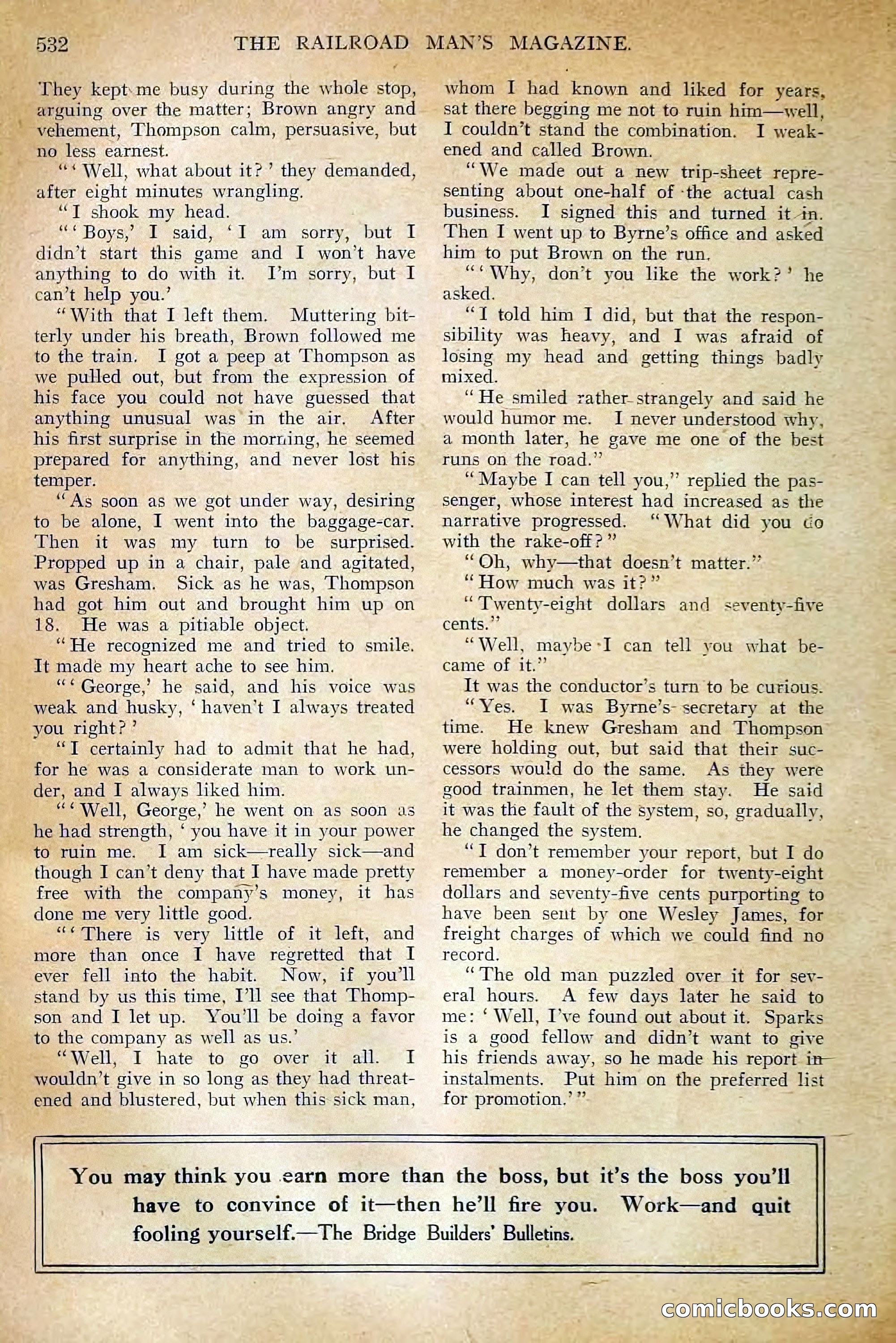 The Railroad Man's Magazine, April 1911 — page 158 of 228