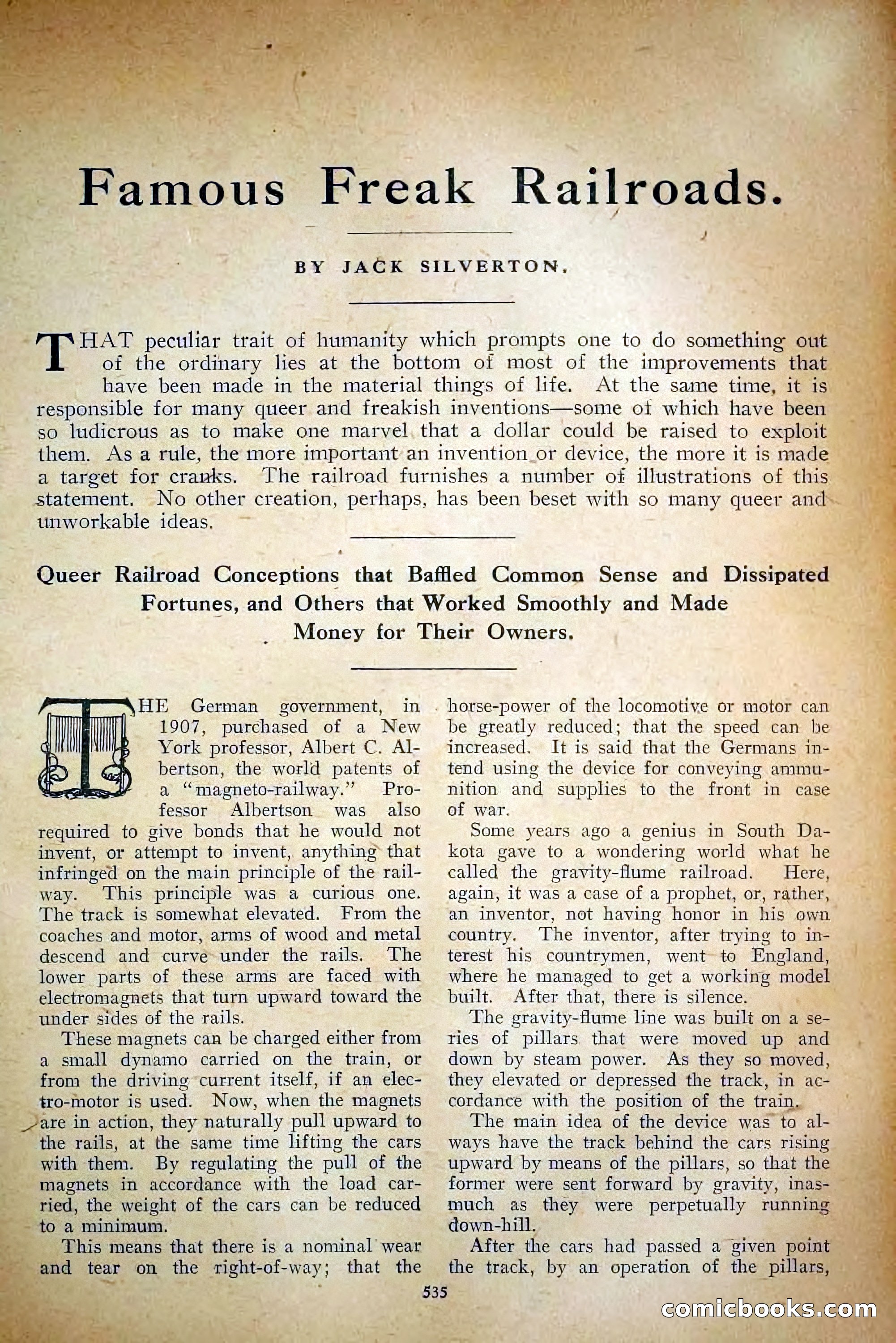 The Railroad Man's Magazine, April 1911 — page 161 of 228