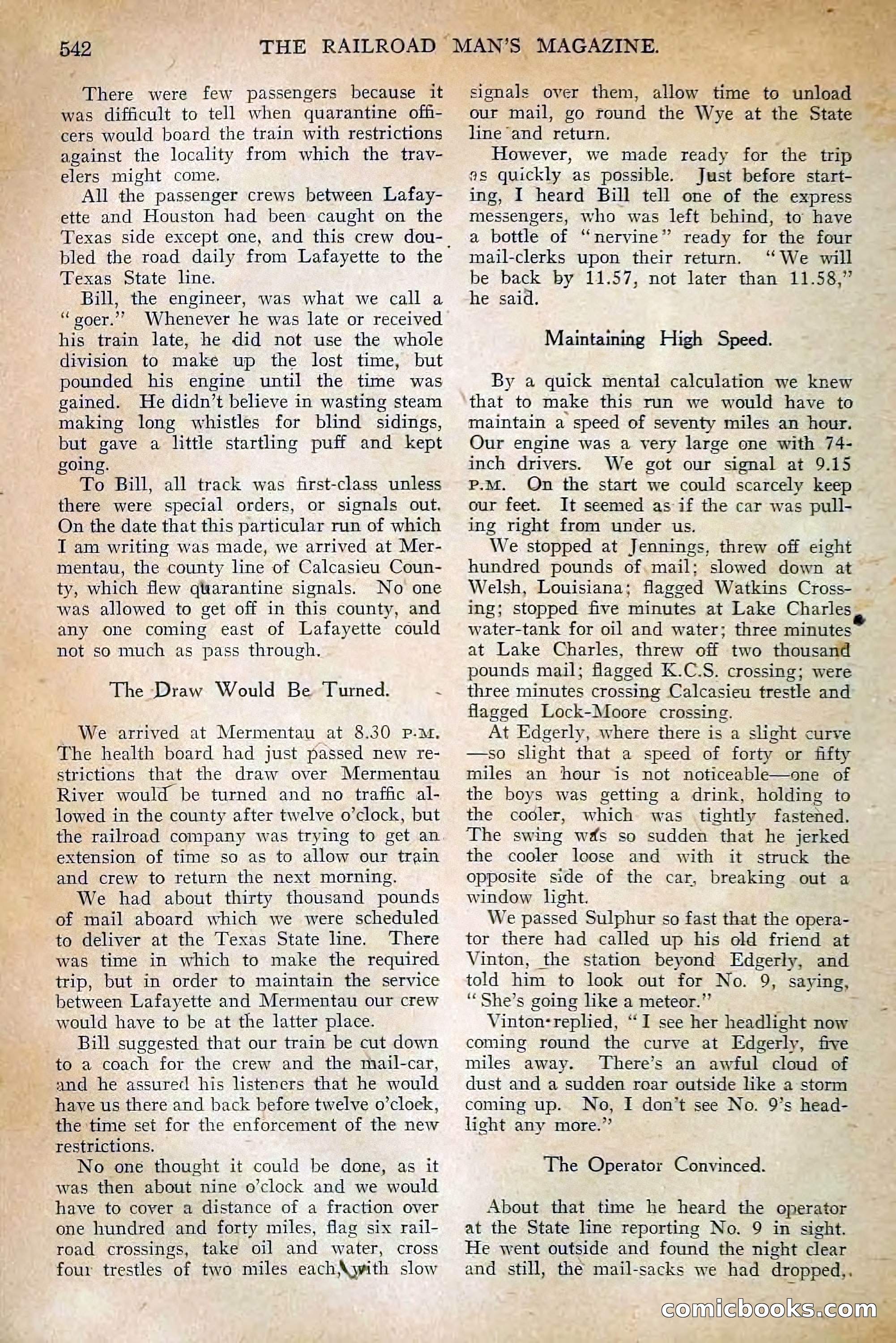 The Railroad Man's Magazine, April 1911 — page 168 of 228