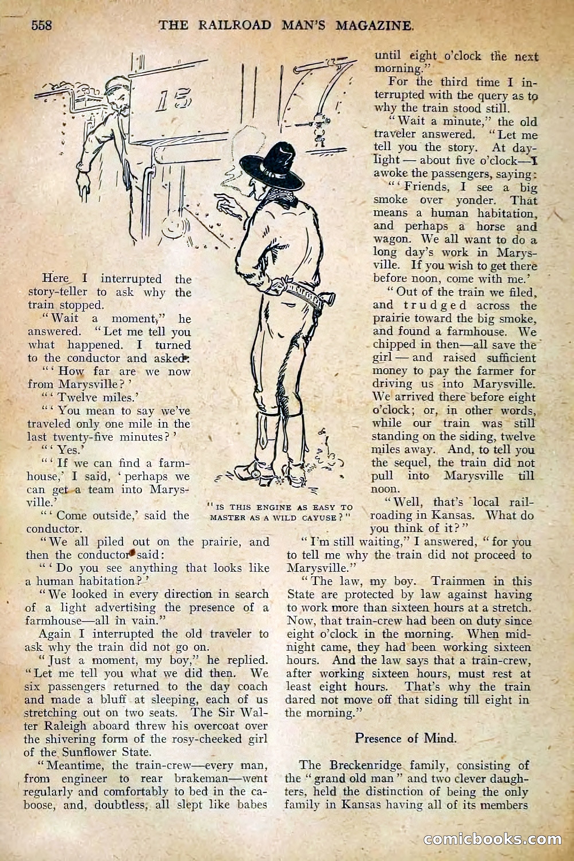 The Railroad Man's Magazine, April 1911 — page 184 of 228