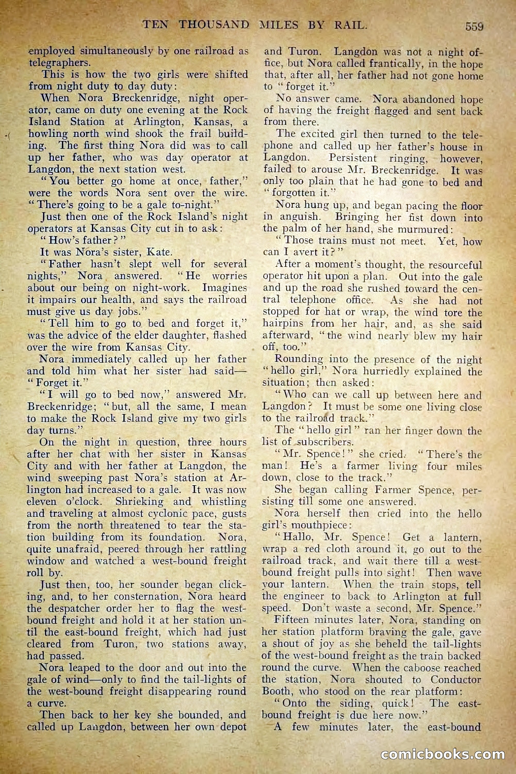 The Railroad Man's Magazine, April 1911 — page 185 of 228