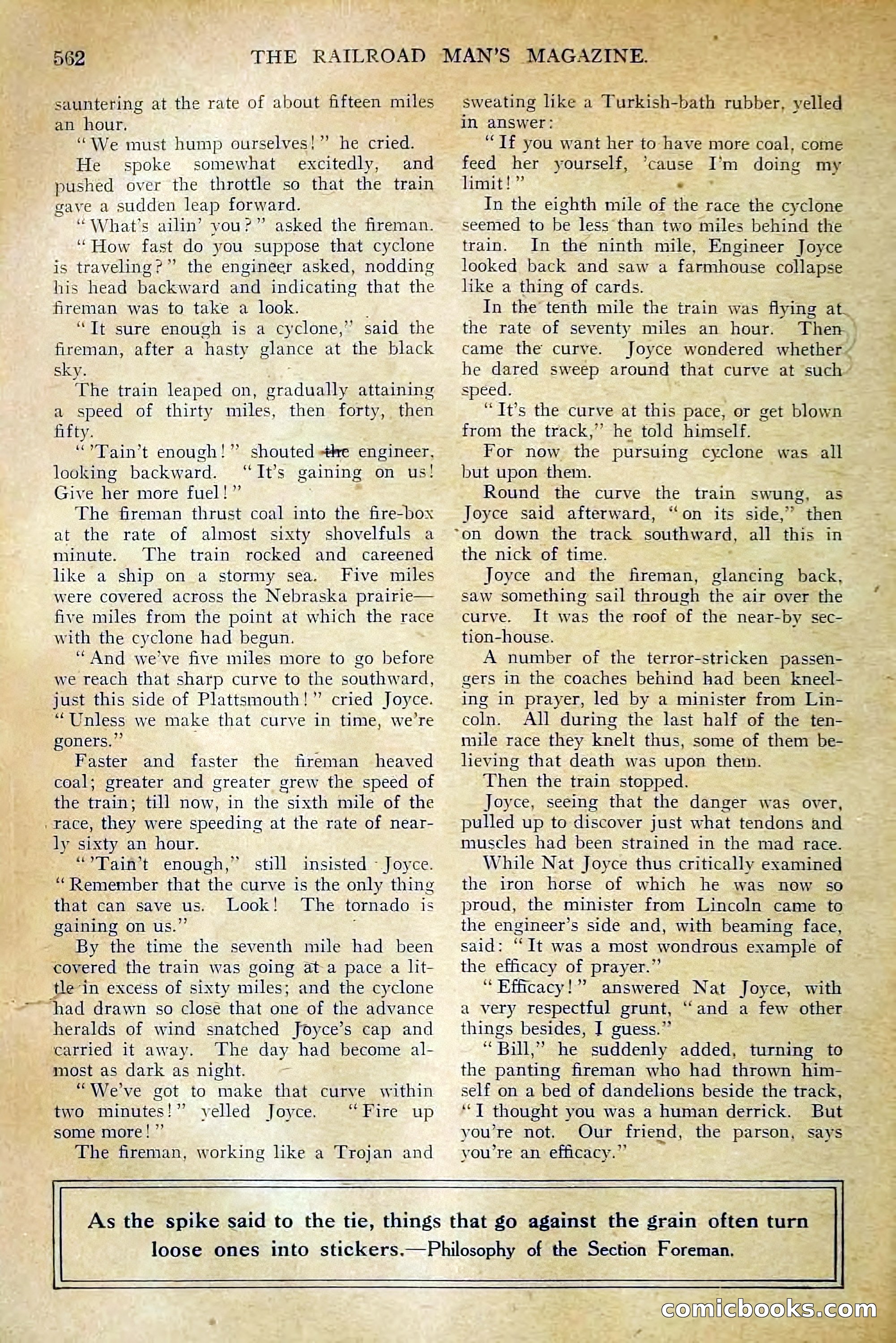 The Railroad Man's Magazine, April 1911 — page 188 of 228