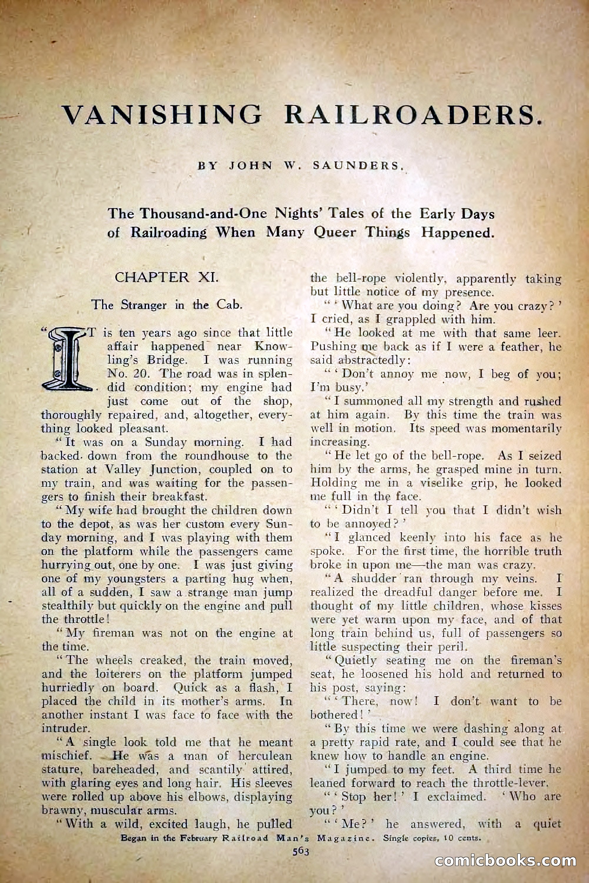 The Railroad Man's Magazine, April 1911 — page 189 of 228