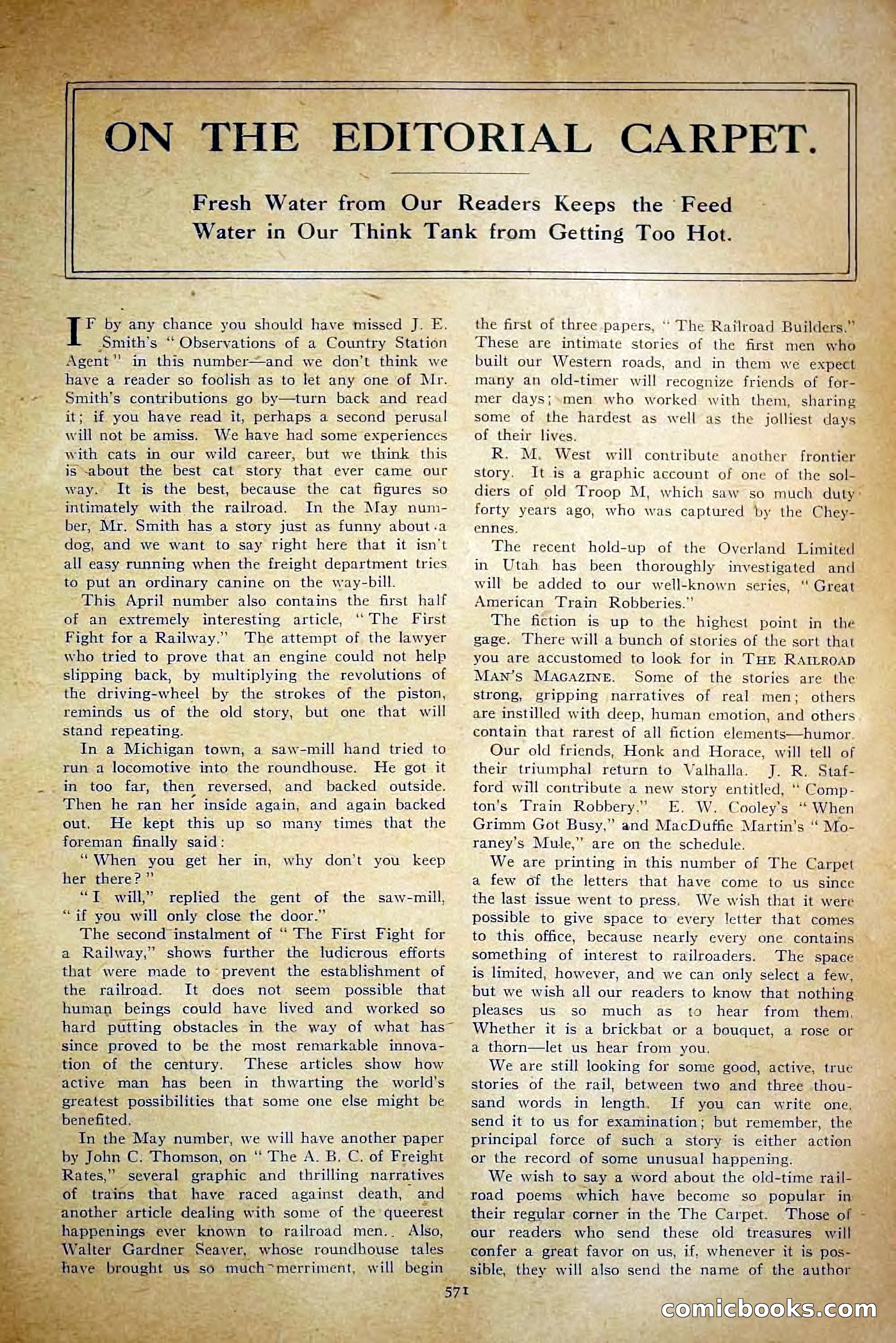 The Railroad Man's Magazine, April 1911 — page 197 of 228