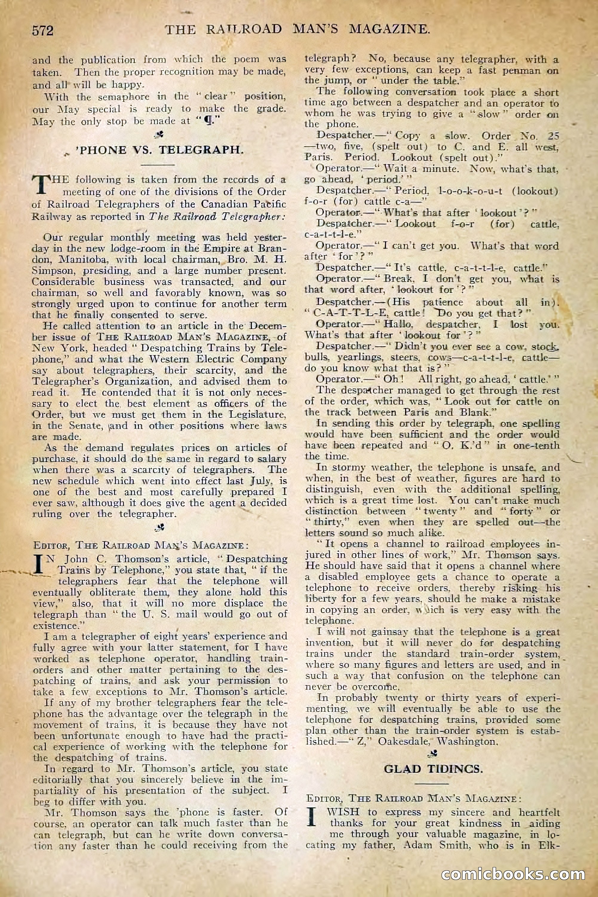 The Railroad Man's Magazine, April 1911 — page 198 of 228
