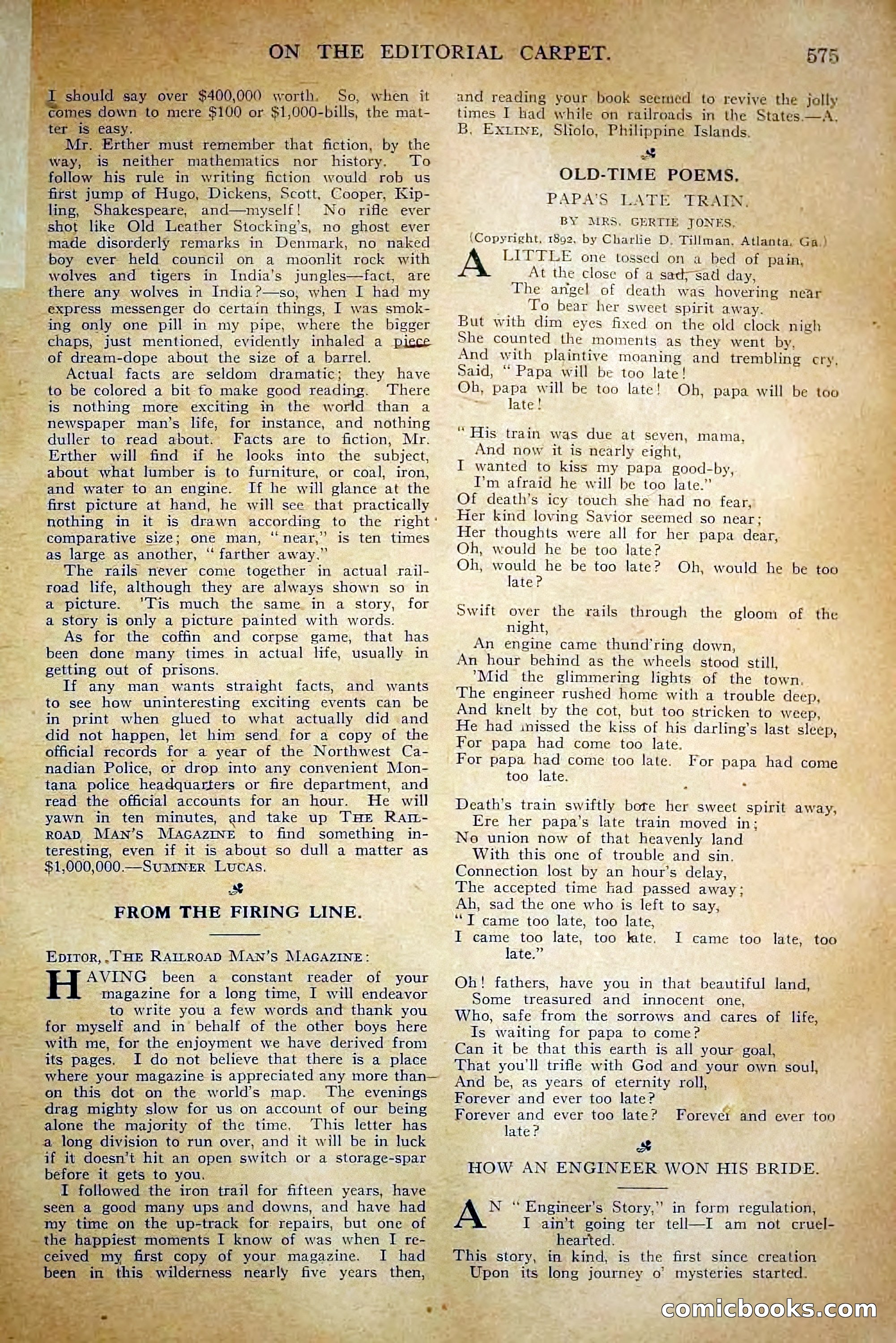 The Railroad Man's Magazine, April 1911 — page 201 of 228