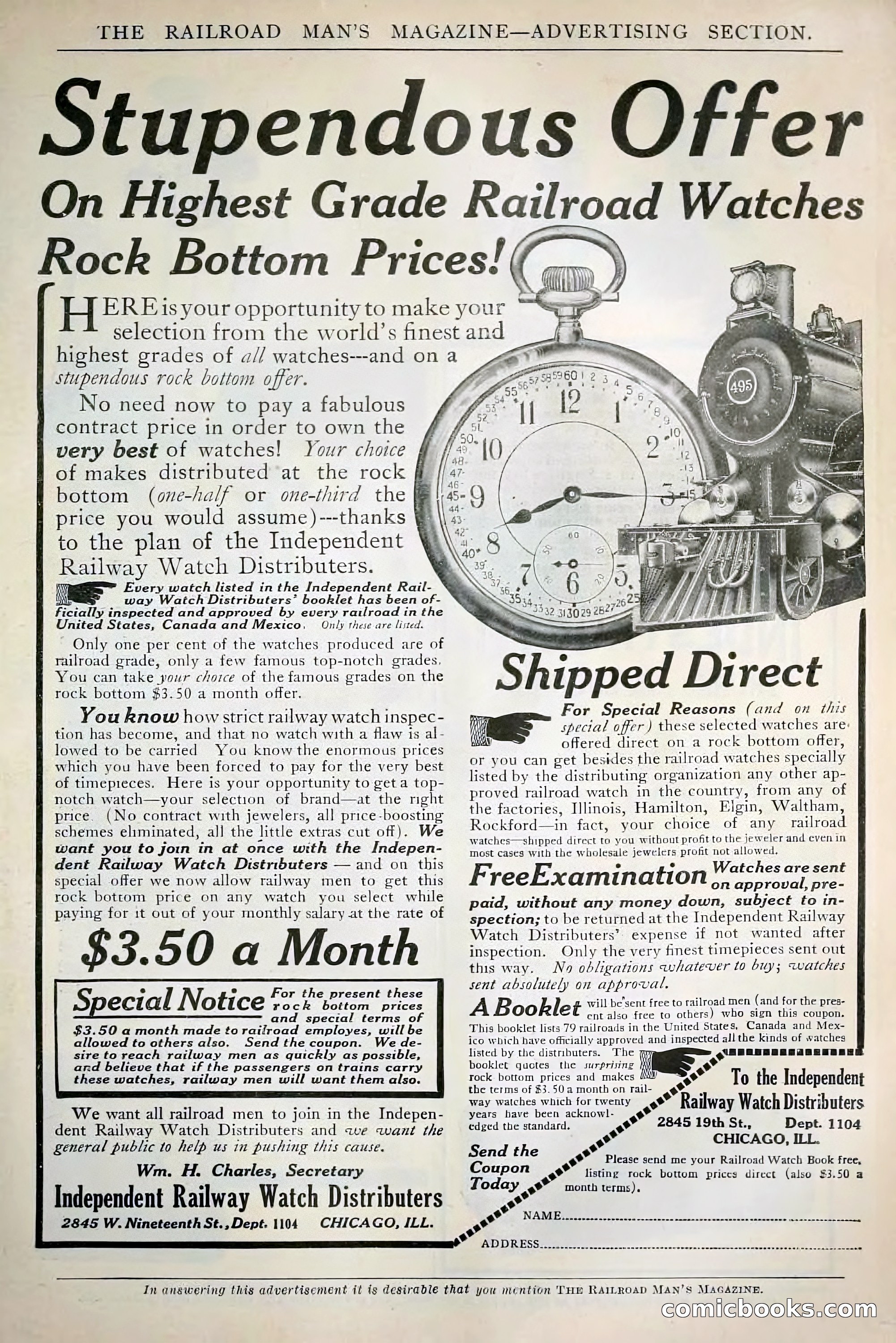 The Railroad Man's Magazine, April 1911 — page 211 of 228