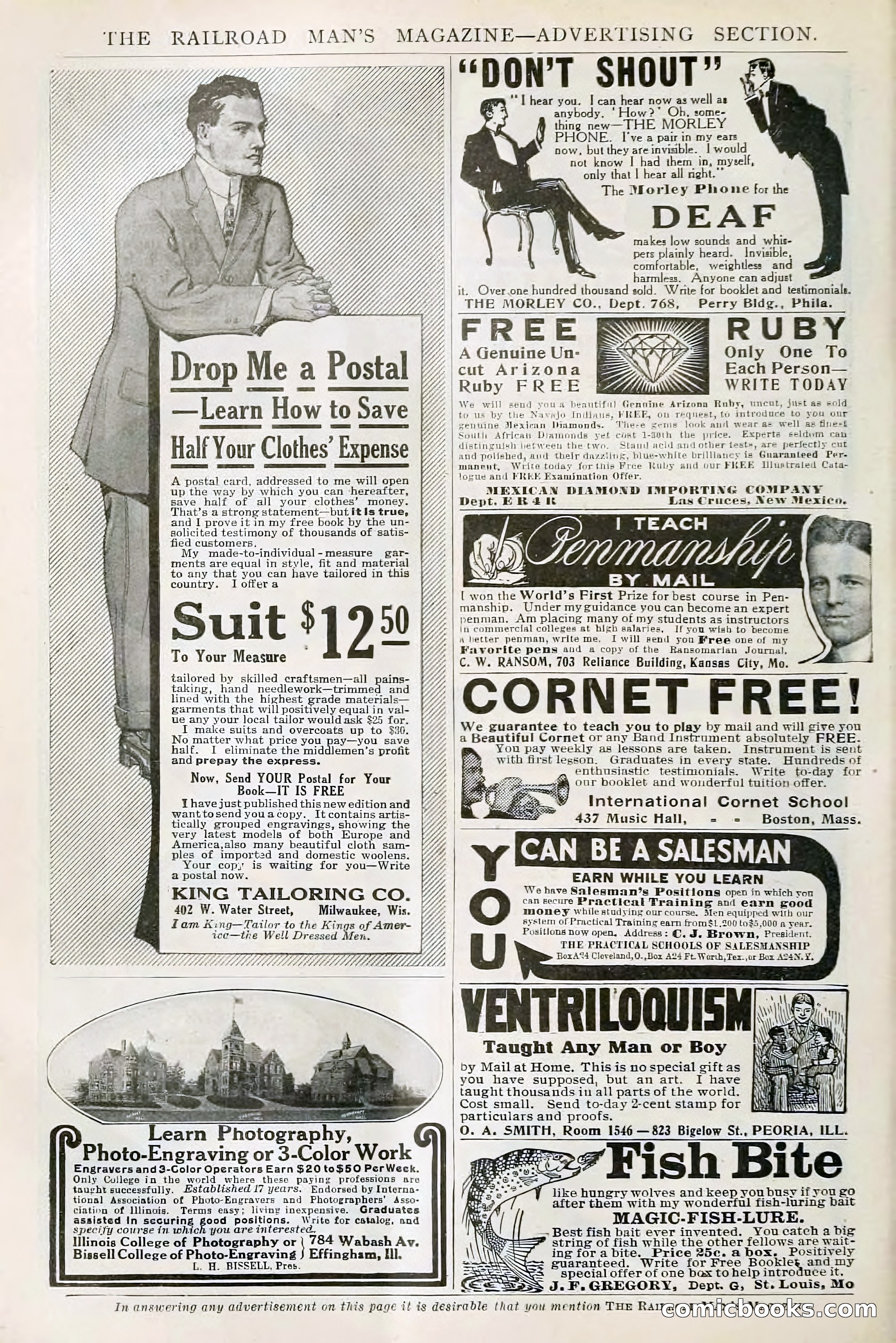 The Railroad Man's Magazine, April 1911 — page 222 of 228