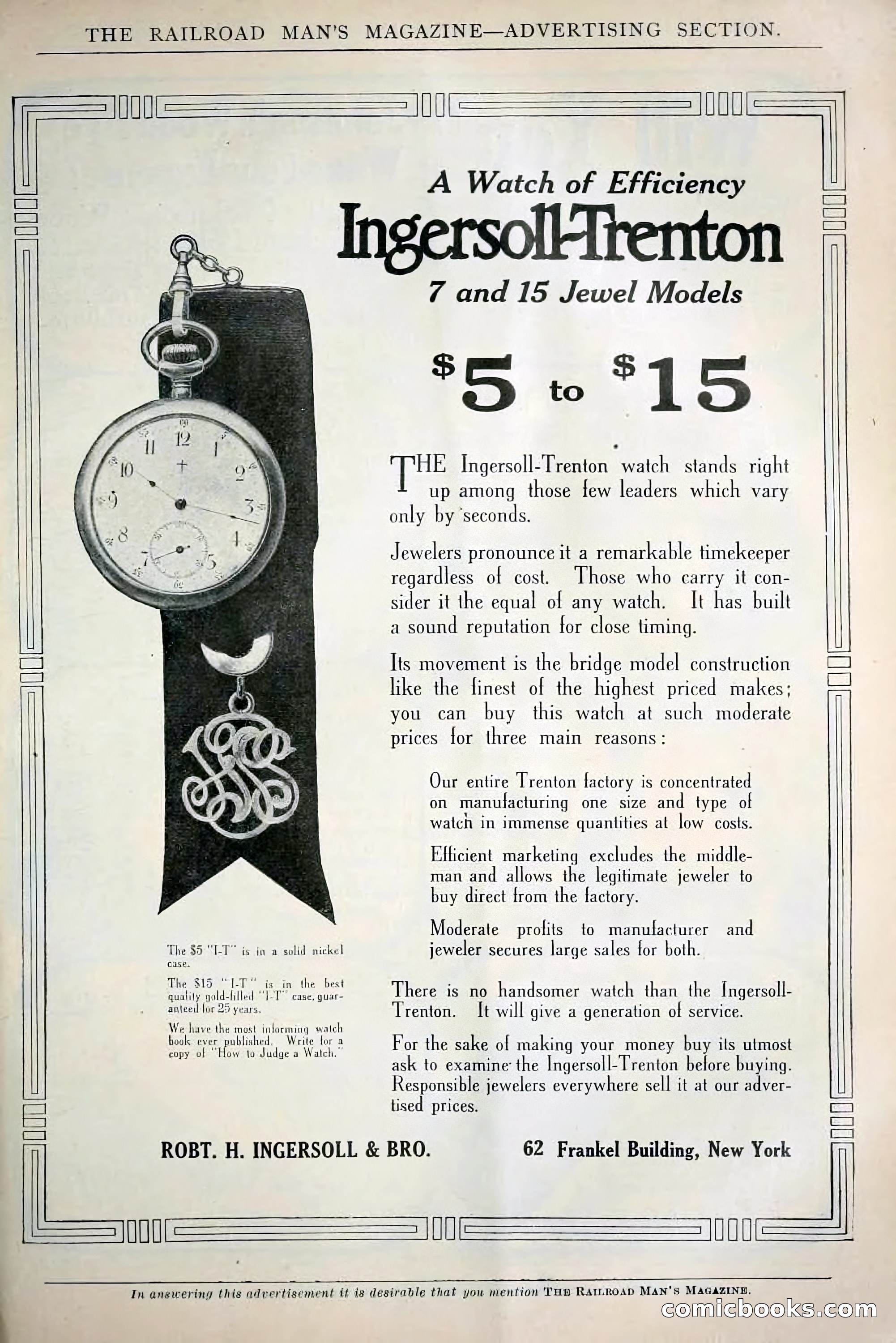 The Railroad Man's Magazine, April 1911 — page 225 of 228