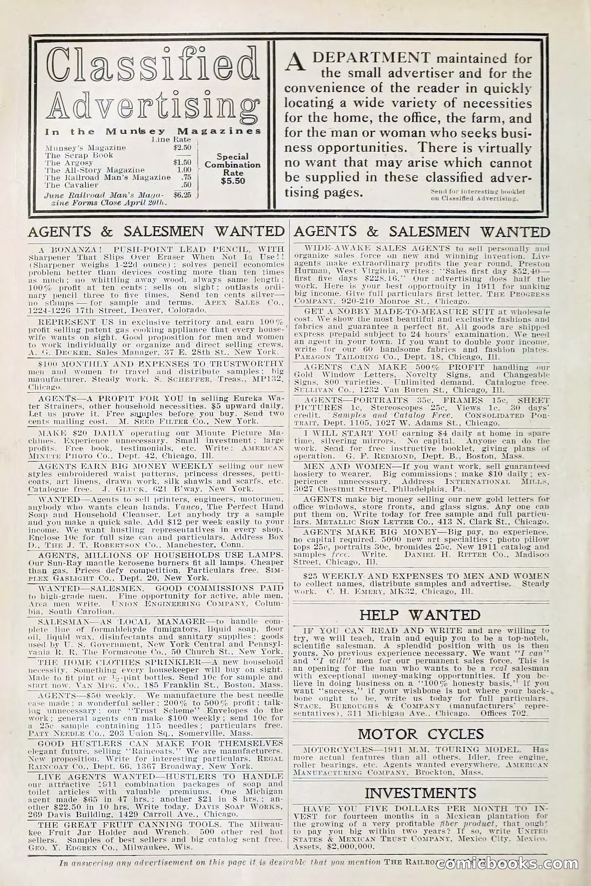 The Railroad Man's Magazine, May 1911 — page 6 of 232