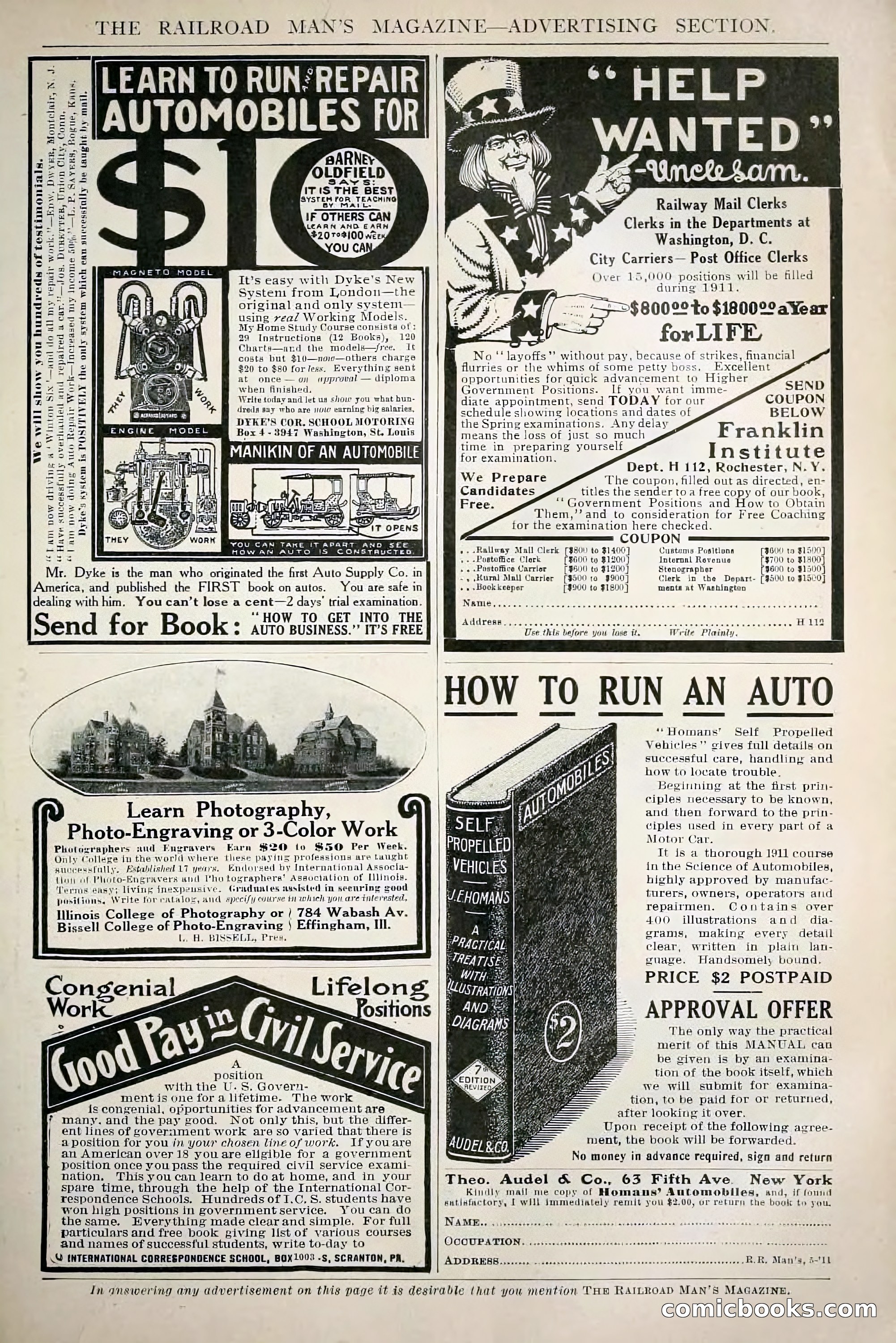 The Railroad Man's Magazine, May 1911 — page 9 of 232
