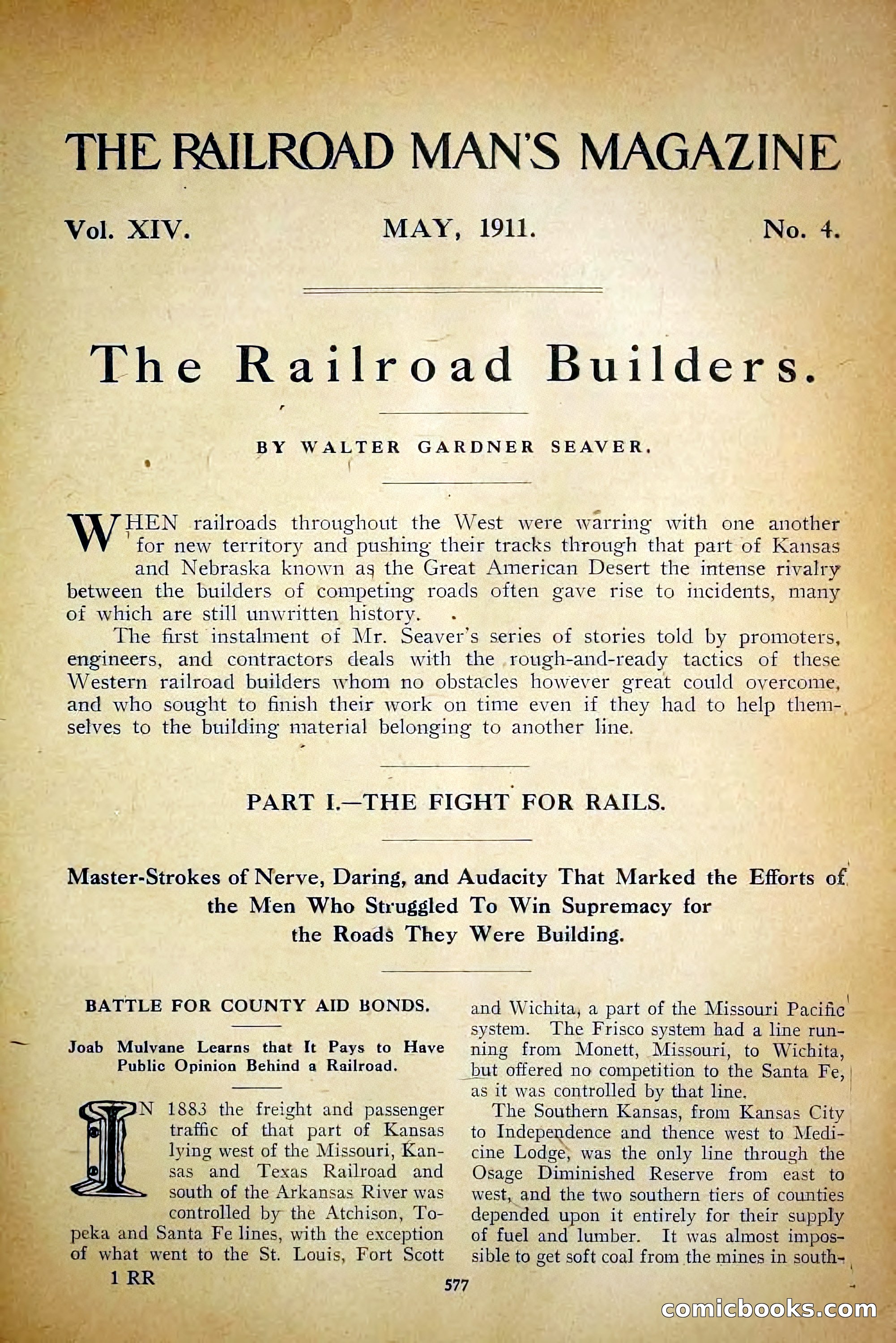 The Railroad Man's Magazine, May 1911 — page 11 of 232