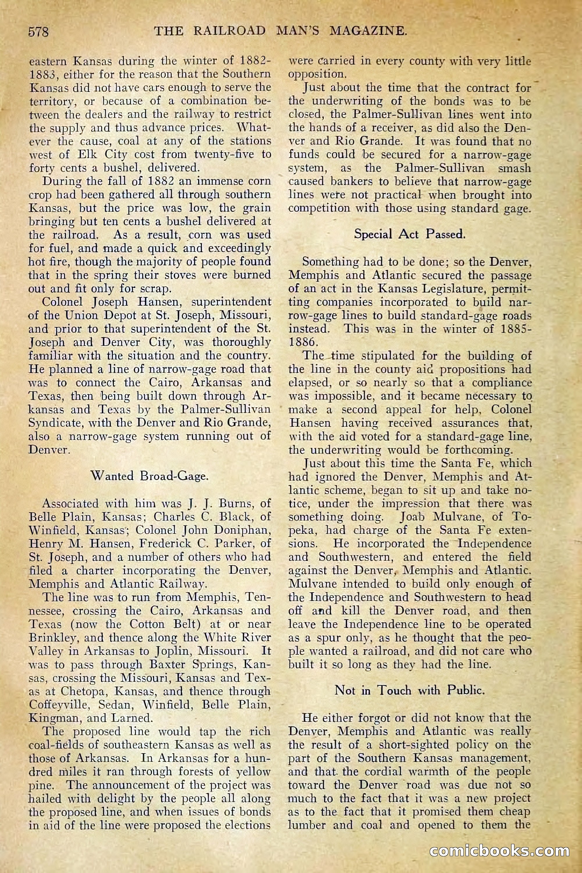 The Railroad Man's Magazine, May 1911 — page 12 of 232