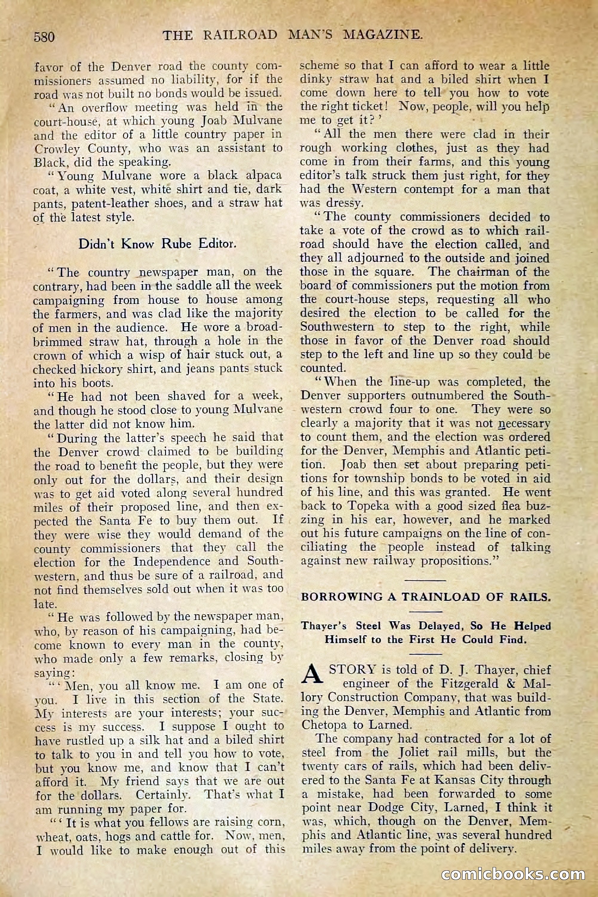 The Railroad Man's Magazine, May 1911 — page 14 of 232
