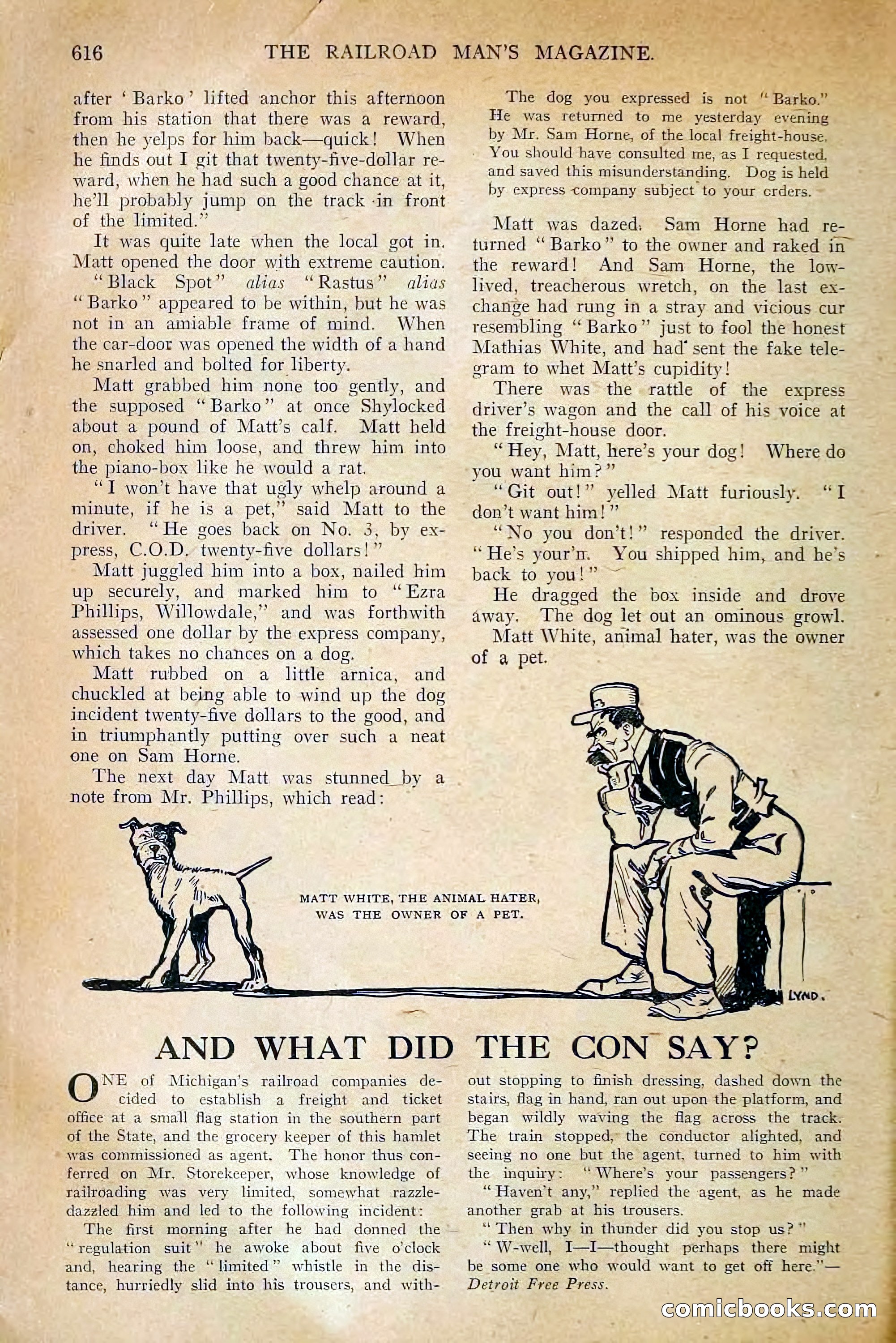 The Railroad Man's Magazine, May 1911 — page 50 of 232
