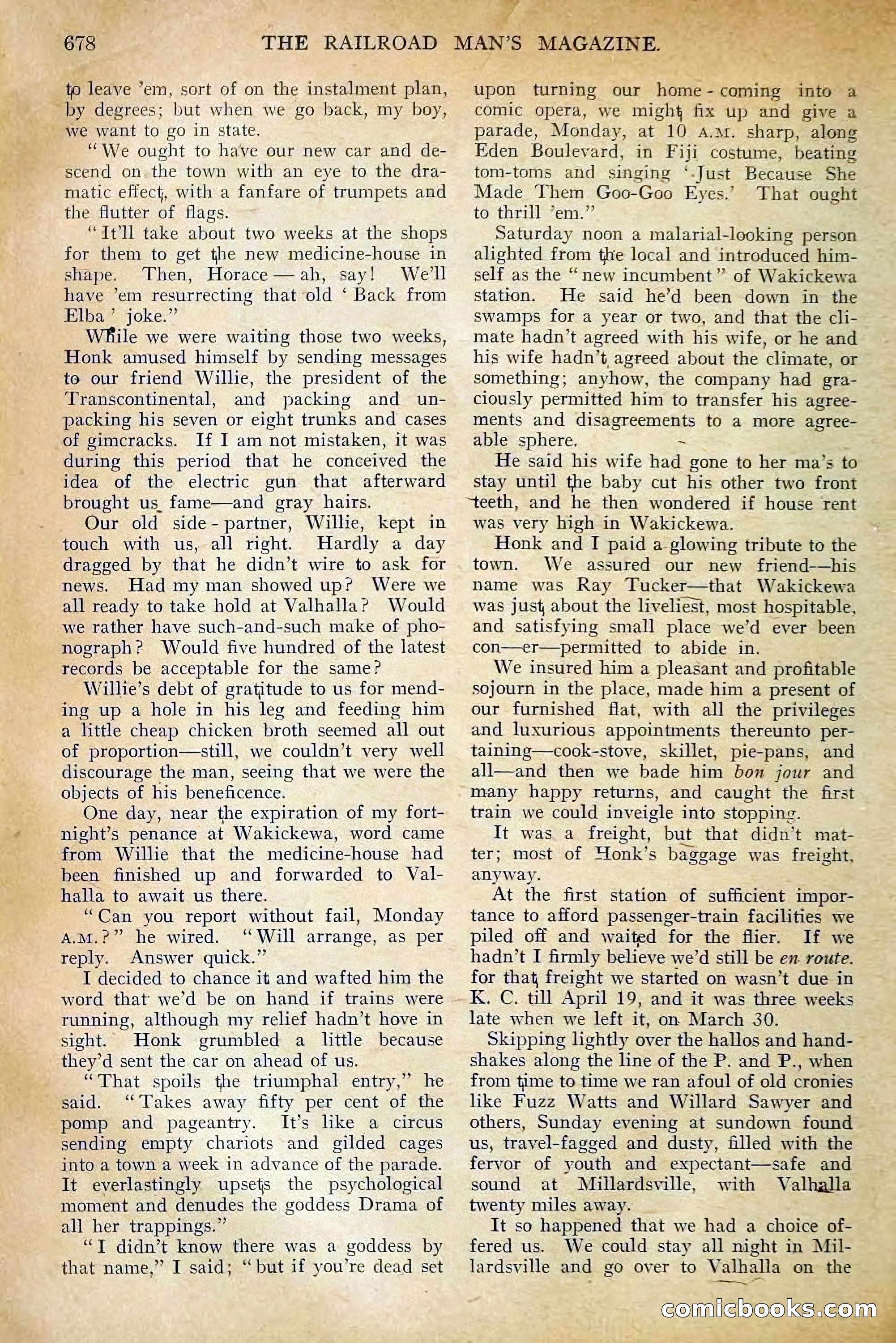 The Railroad Man's Magazine, May 1911 — page 112 of 232