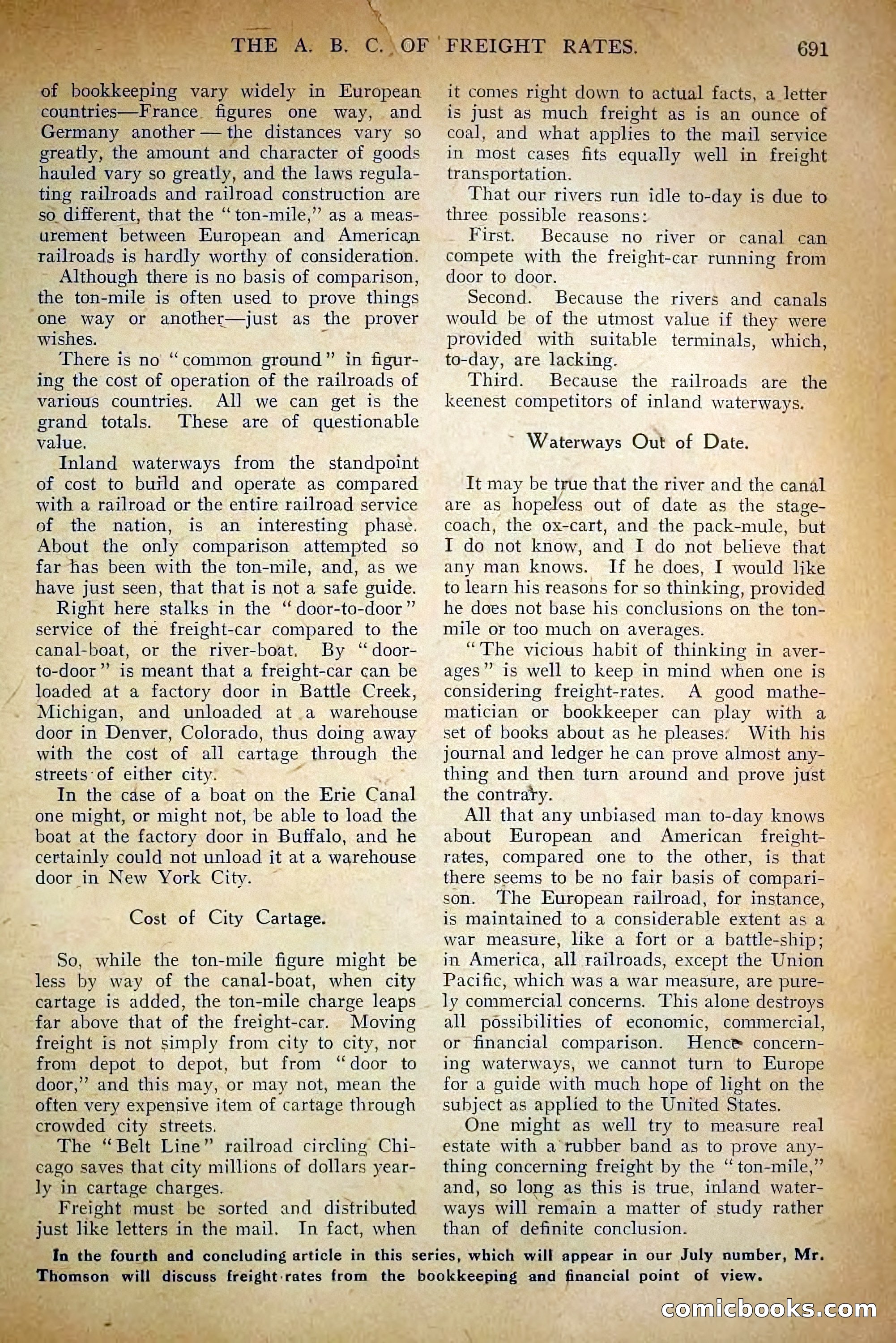 The Railroad Man's Magazine, May 1911 — page 125 of 232