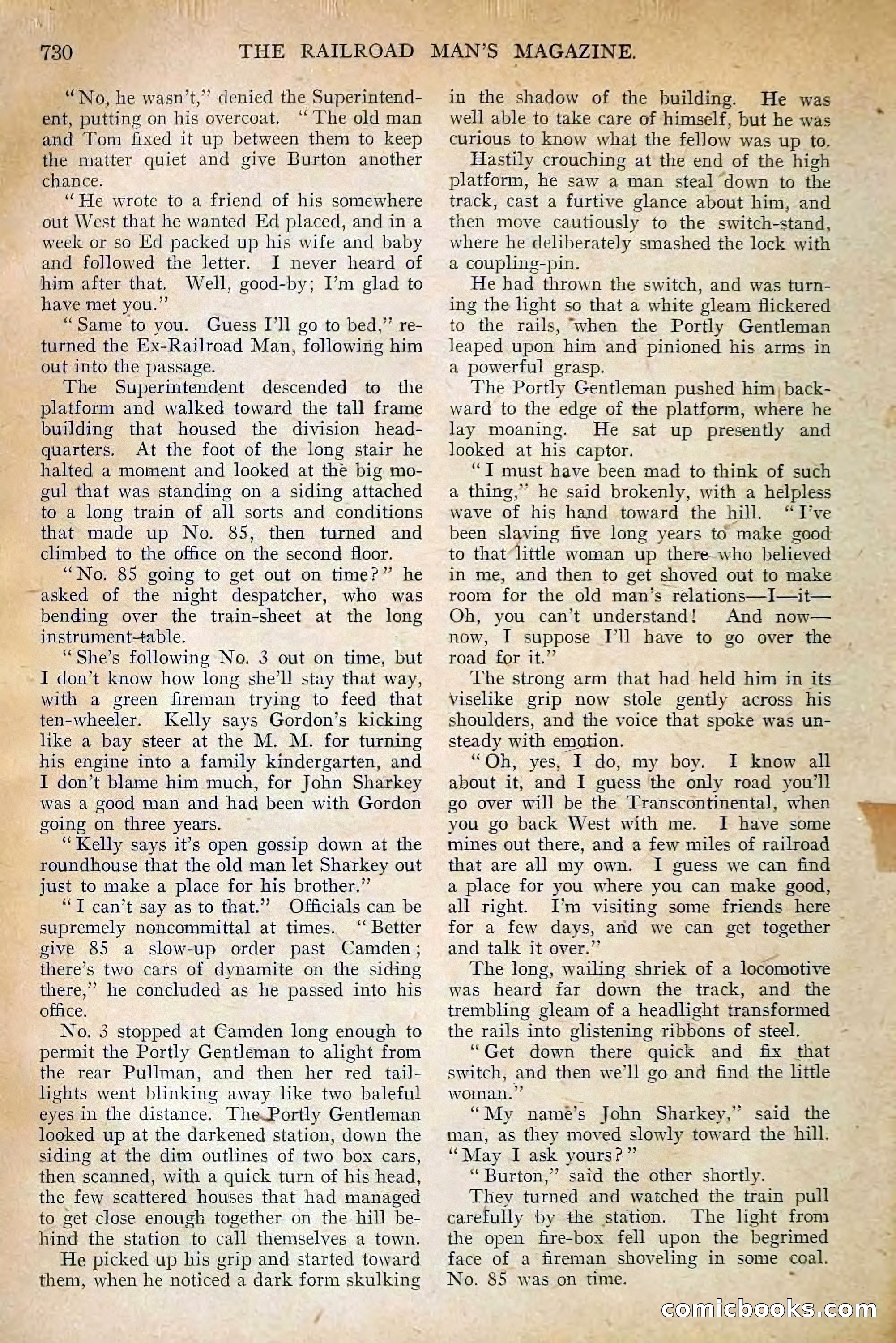The Railroad Man's Magazine, May 1911 — page 164 of 232