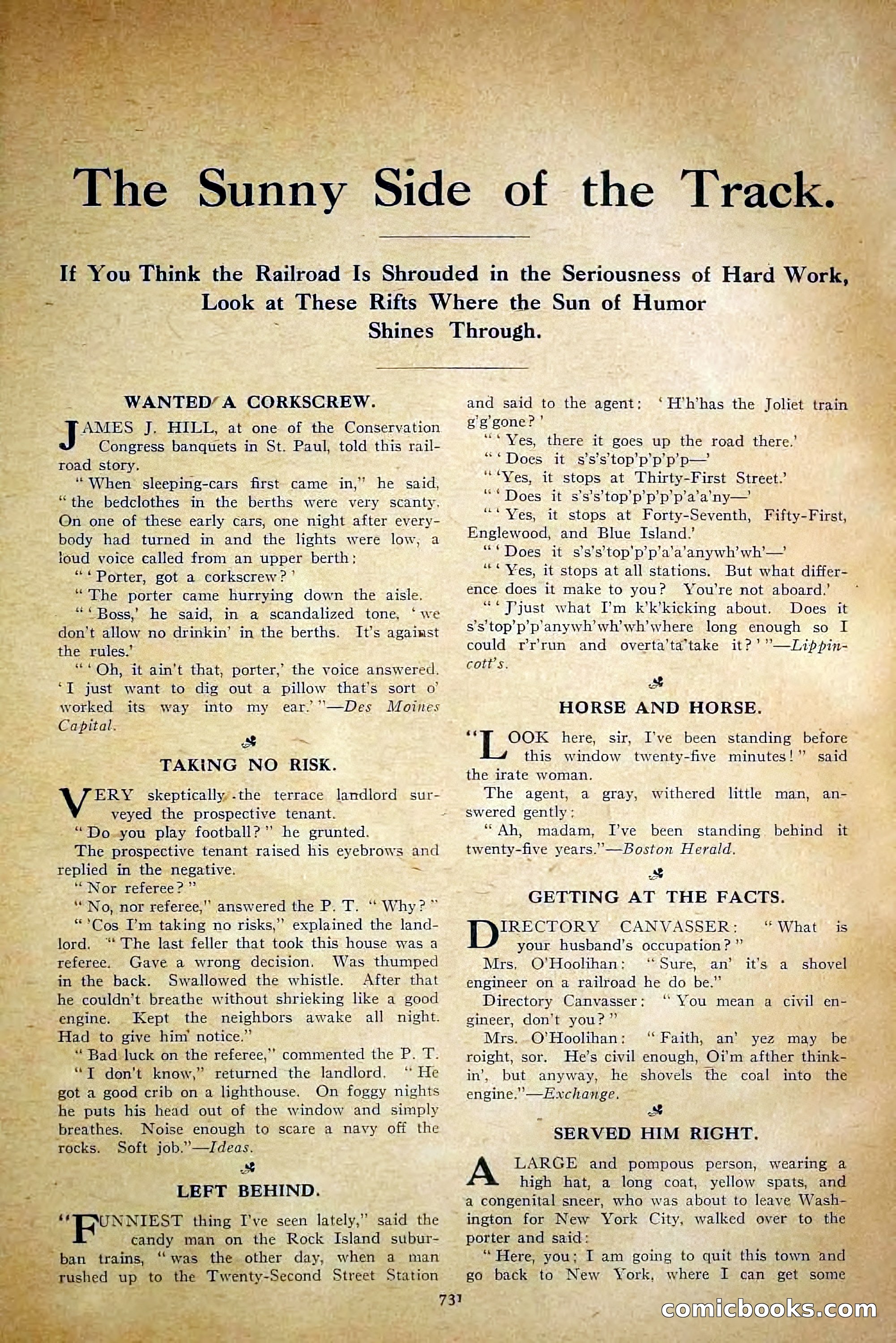 The Railroad Man's Magazine, May 1911 — page 165 of 232