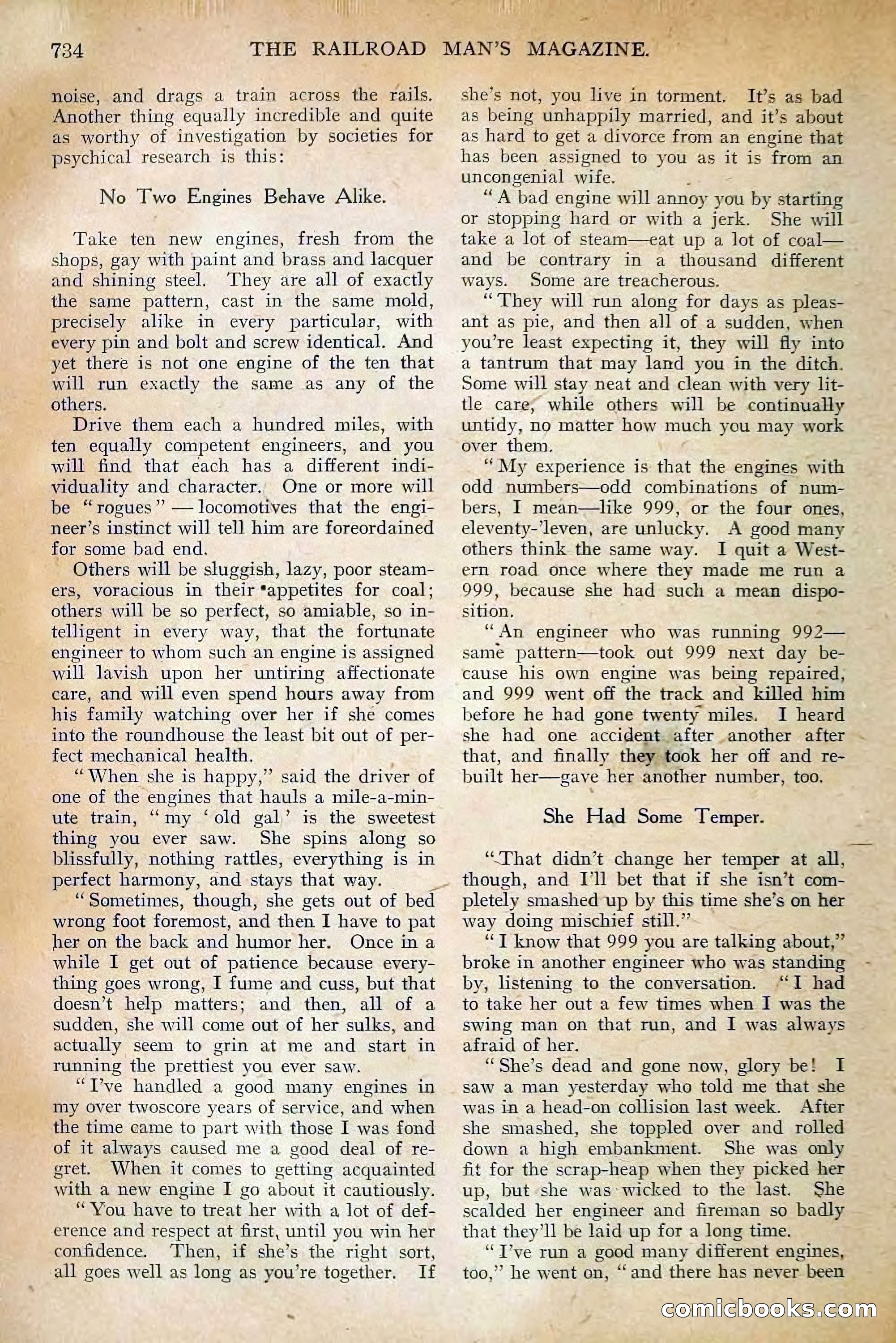 The Railroad Man's Magazine, May 1911 — page 168 of 232