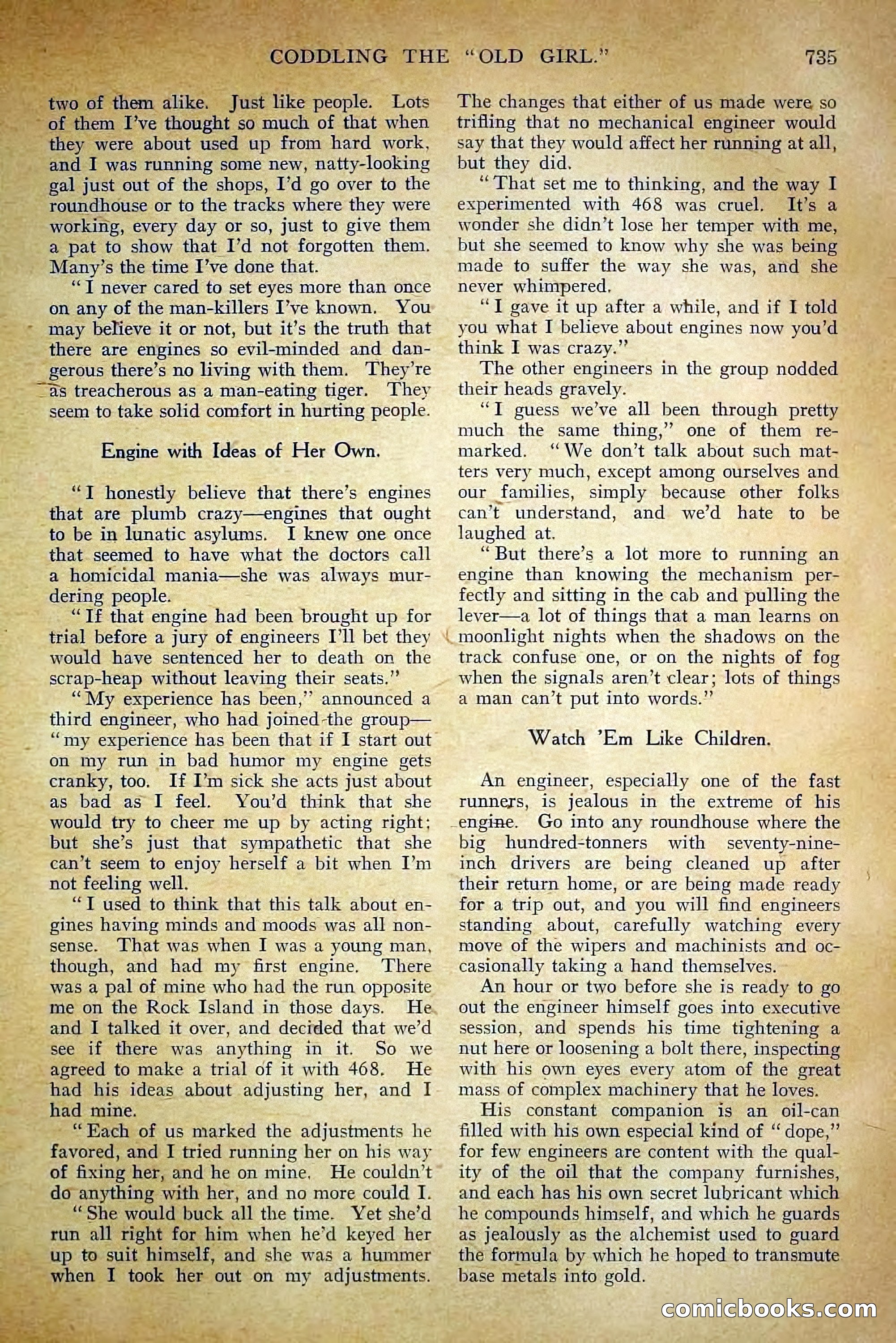The Railroad Man's Magazine, May 1911 — page 169 of 232