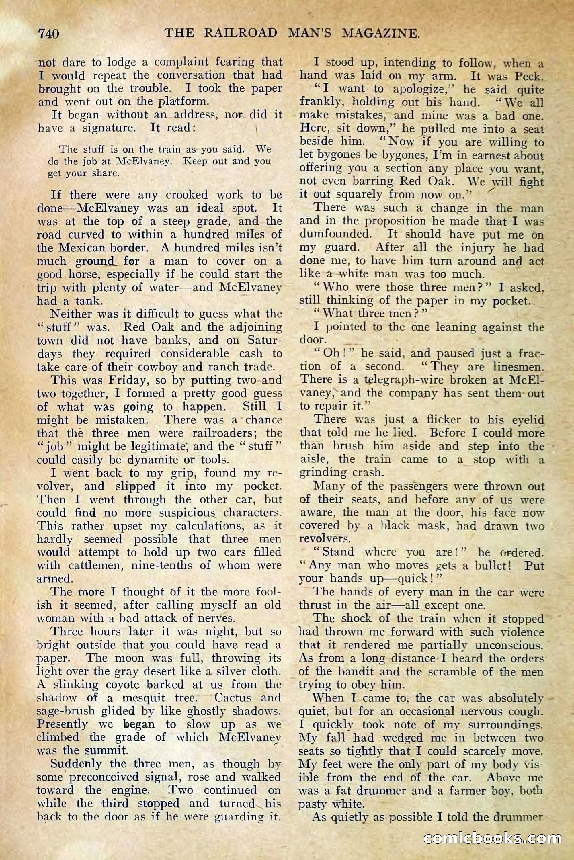 The Railroad Man's Magazine, May 1911 — page 174 of 232
