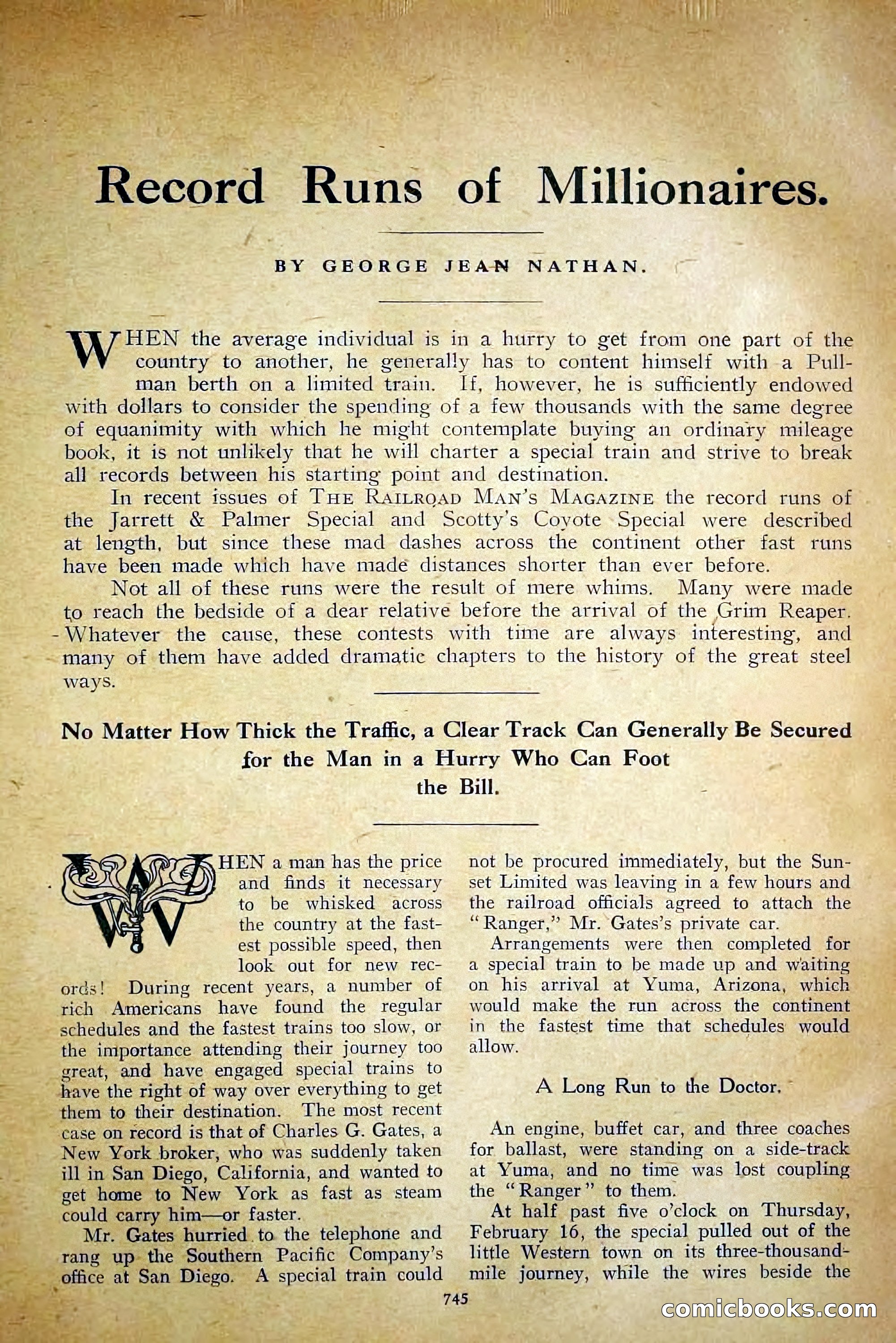 The Railroad Man's Magazine, May 1911 — page 179 of 232