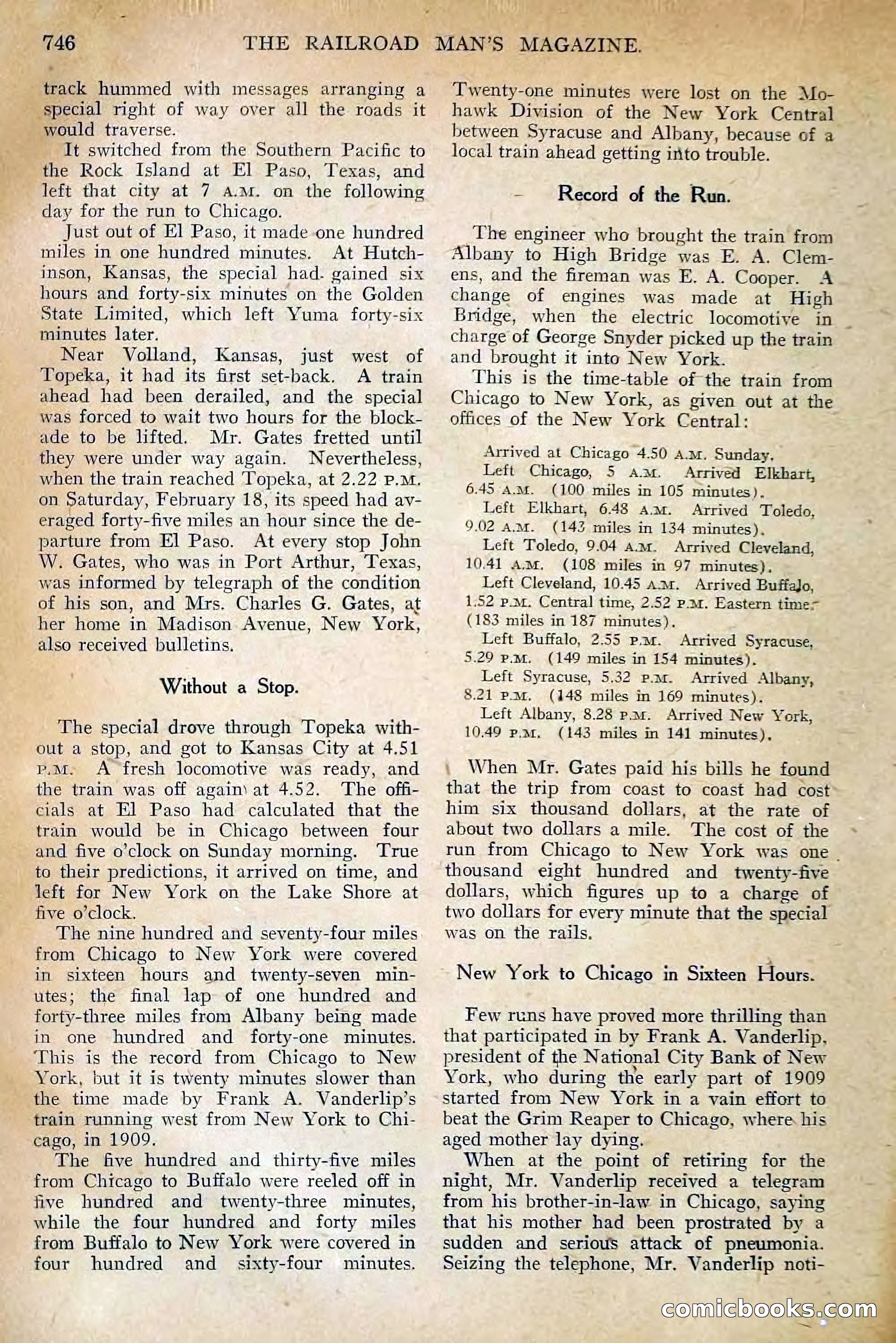 The Railroad Man's Magazine, May 1911 — page 180 of 232