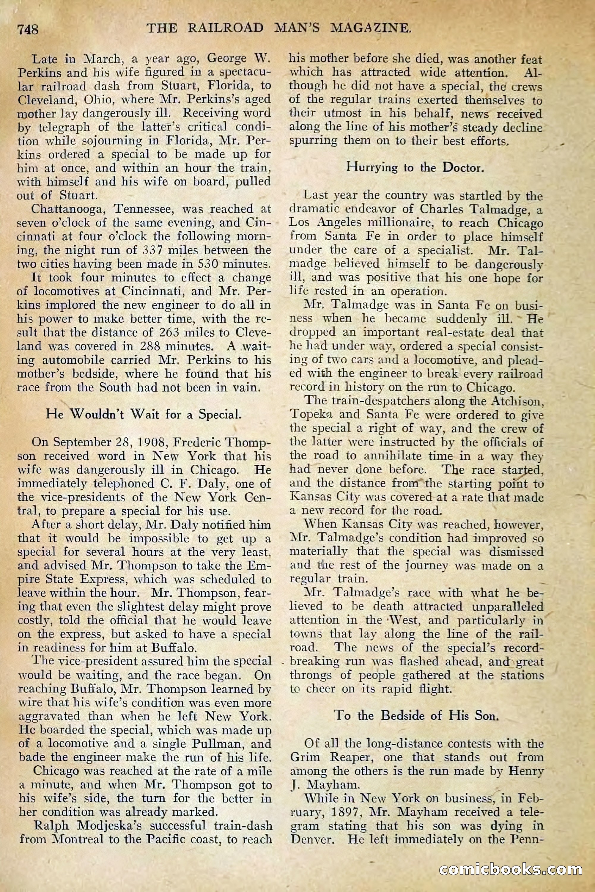 The Railroad Man's Magazine, May 1911 — page 182 of 232