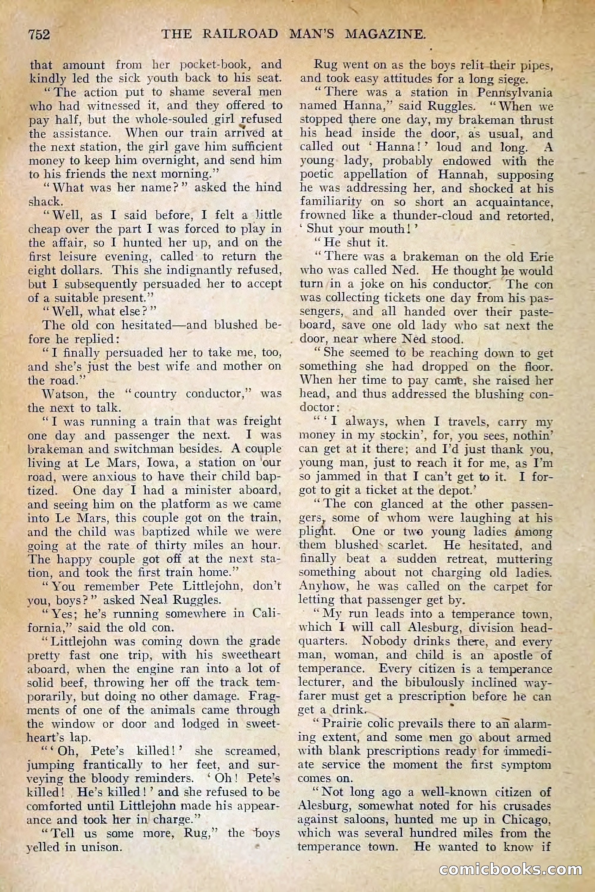The Railroad Man's Magazine, May 1911 — page 186 of 232