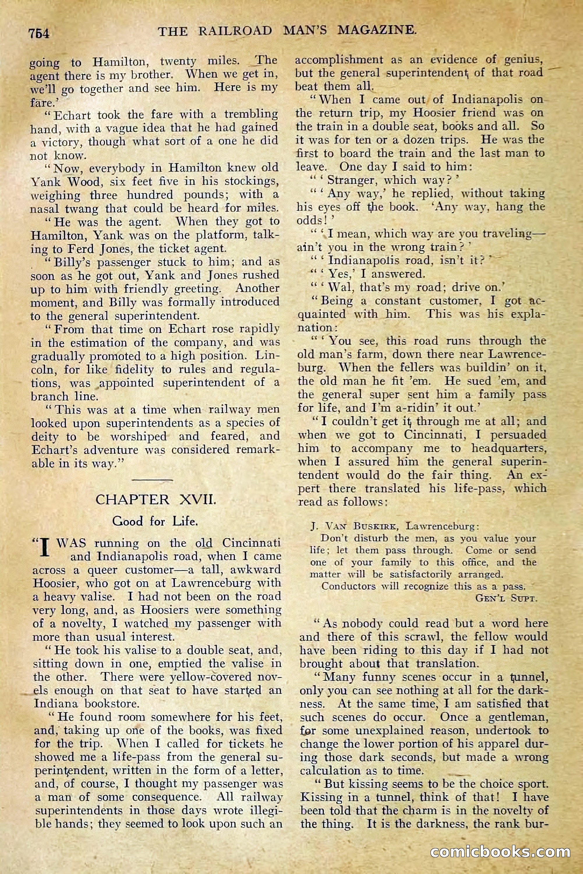 The Railroad Man's Magazine, May 1911 — page 188 of 232
