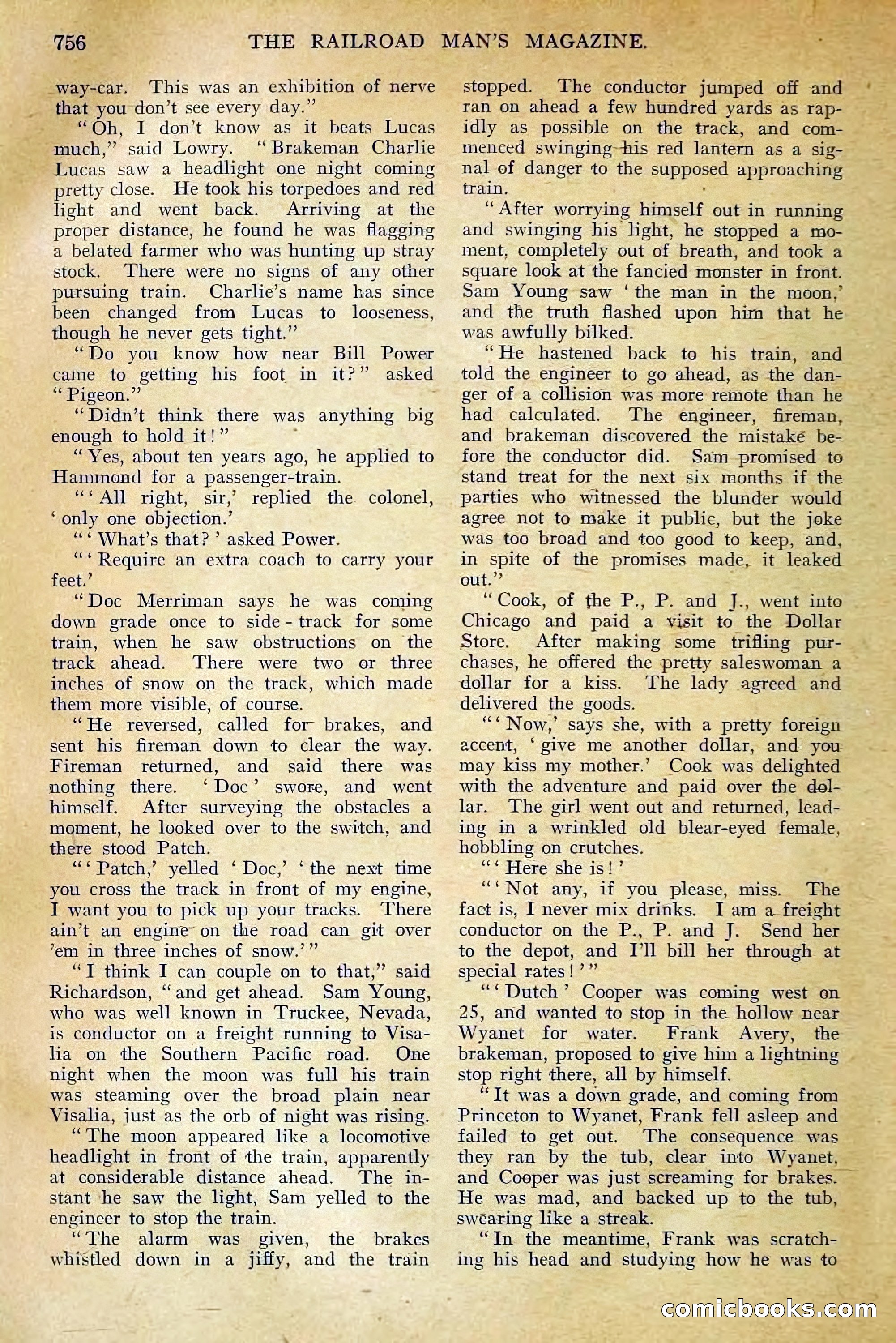 The Railroad Man's Magazine, May 1911 — page 190 of 232