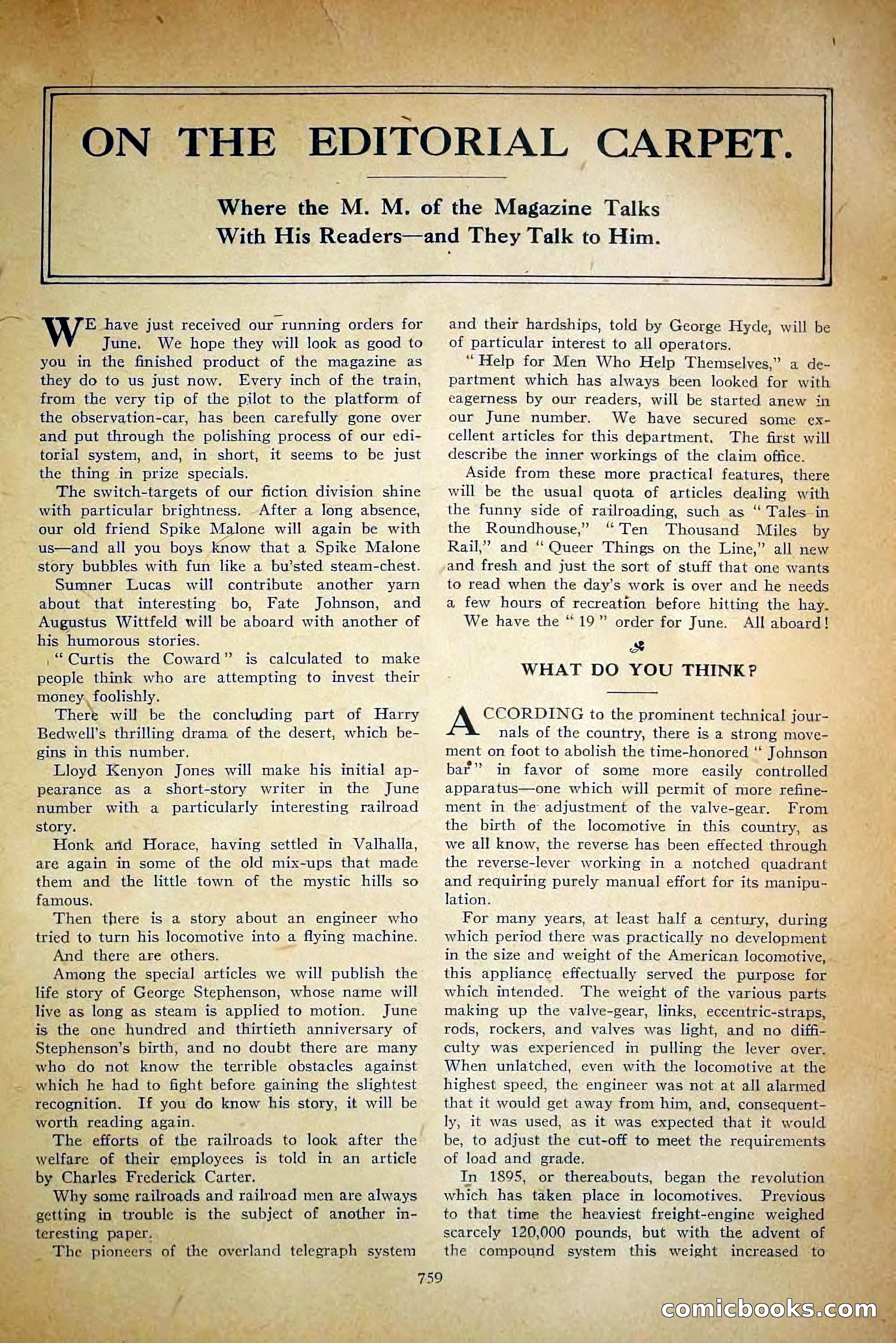 The Railroad Man's Magazine, May 1911 — page 193 of 232