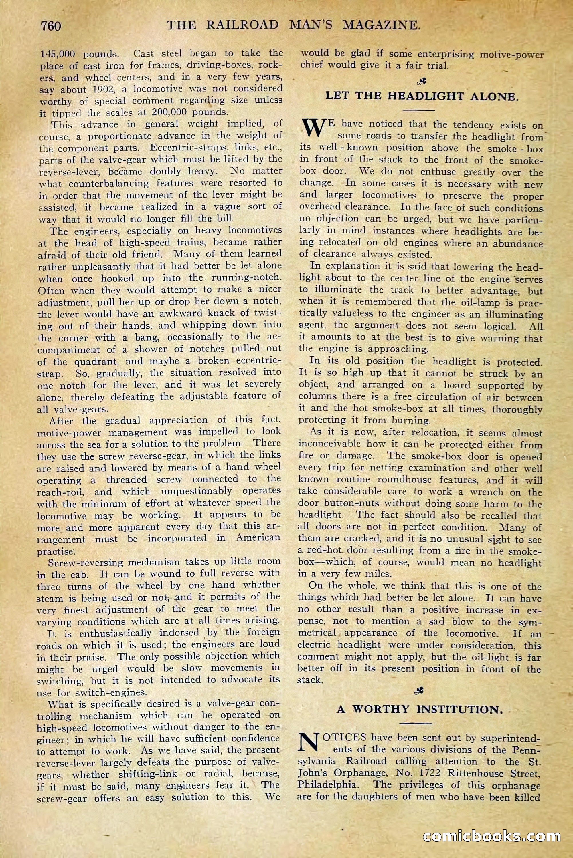 The Railroad Man's Magazine, May 1911 — page 194 of 232