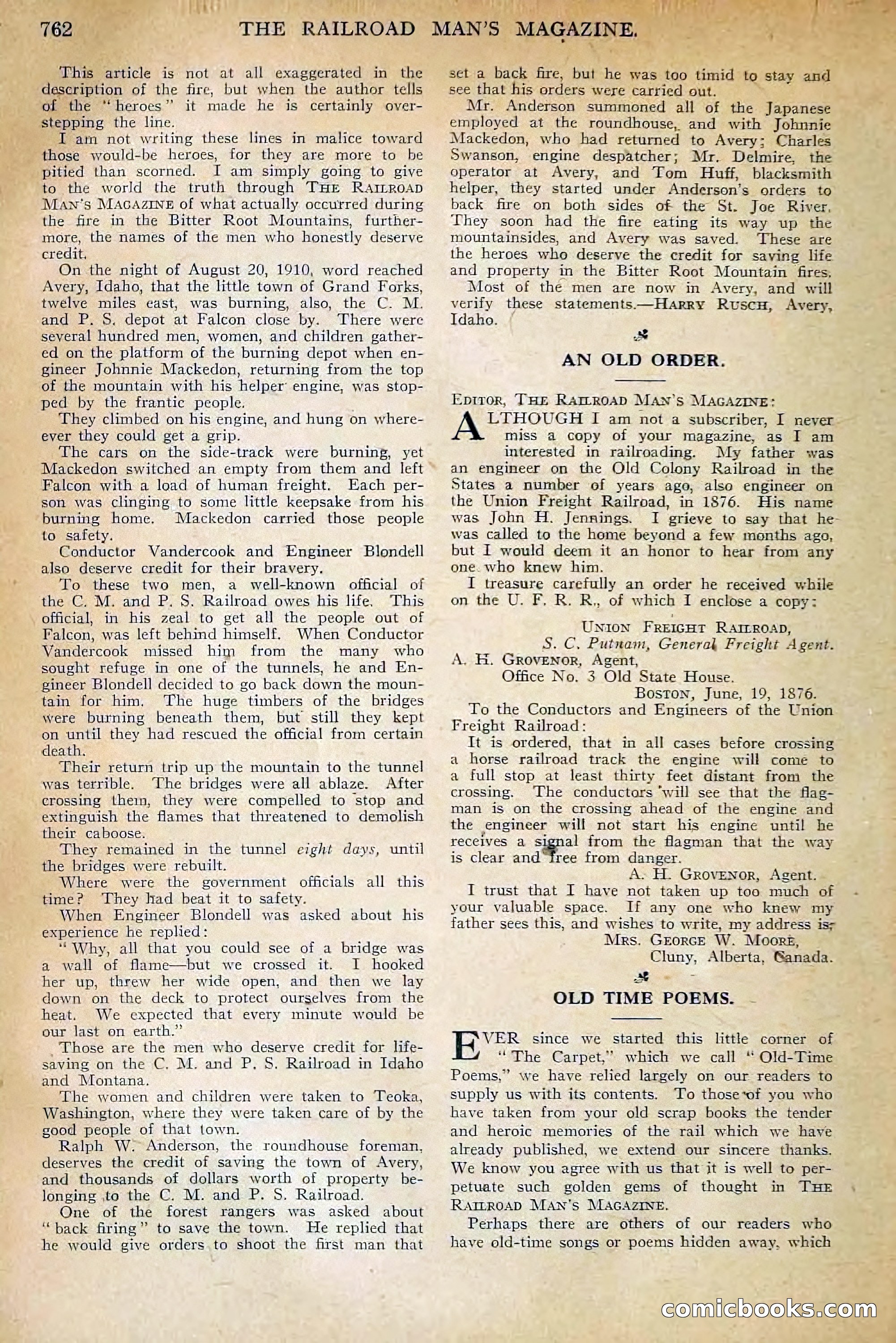 The Railroad Man's Magazine, May 1911 — page 196 of 232