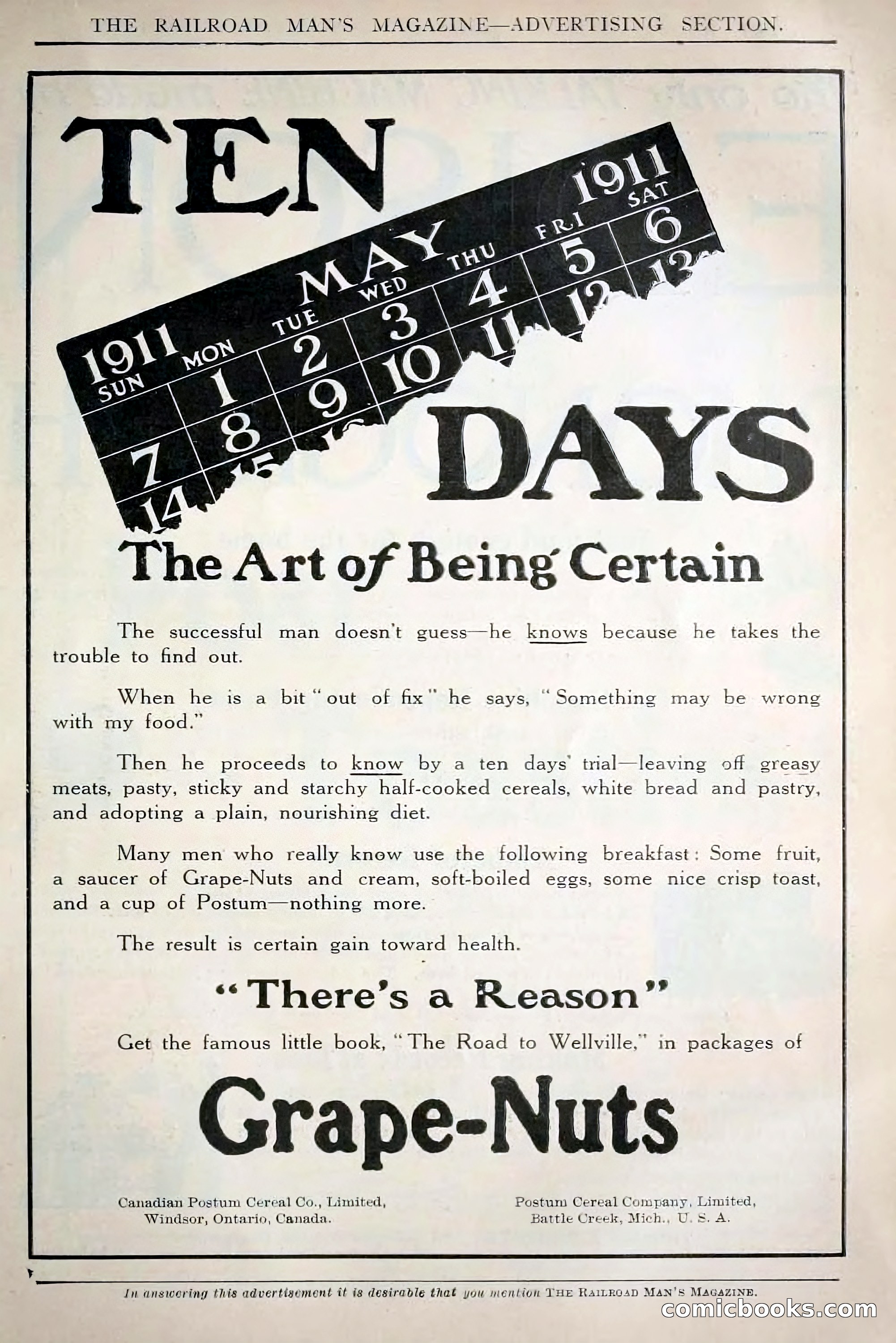 The Railroad Man's Magazine, May 1911 — page 203 of 232