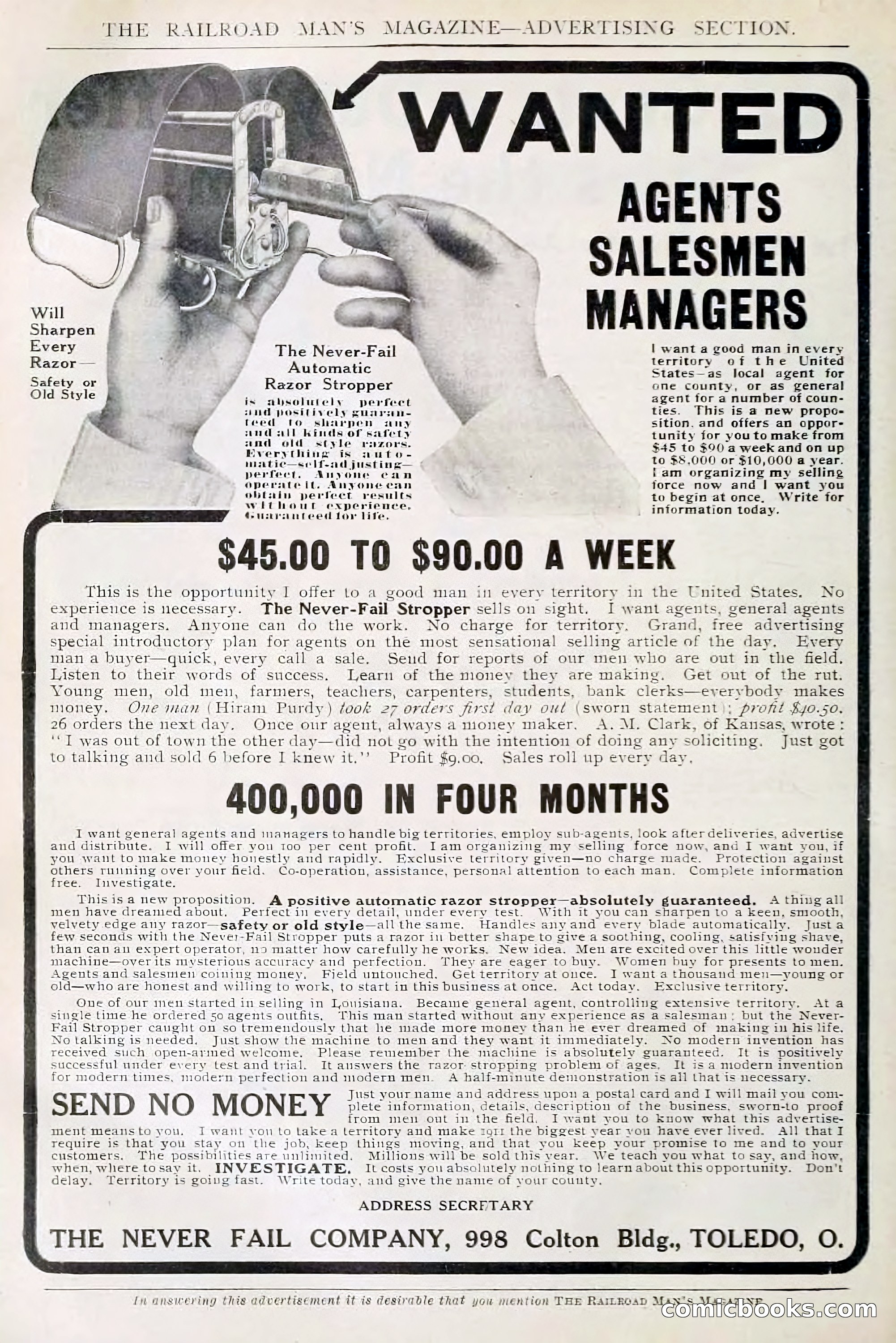 The Railroad Man's Magazine, May 1911 — page 208 of 232